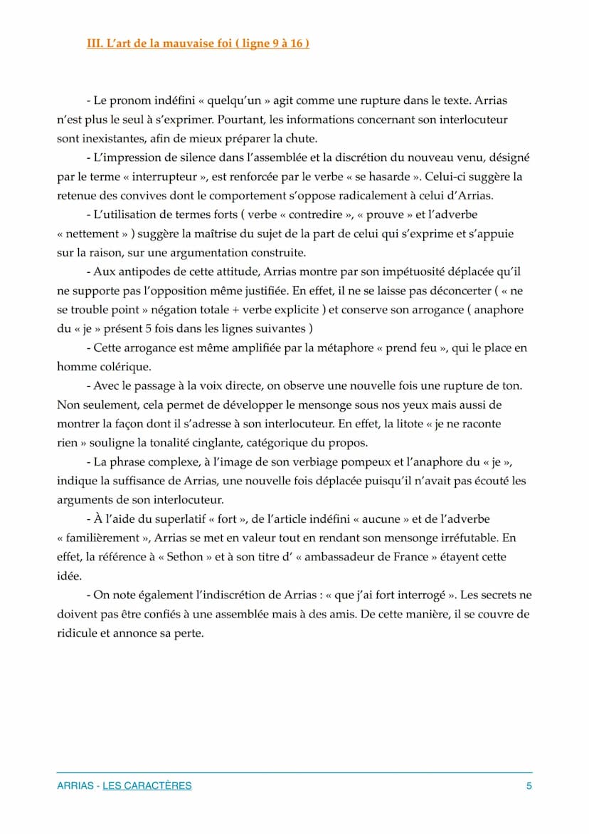 Arrias
Livre V - << De la société et de la conversation >> - 9
Jean de La Bruyère - Les Caractères
Arrias a tout lu, a tout vu, il veut le p
