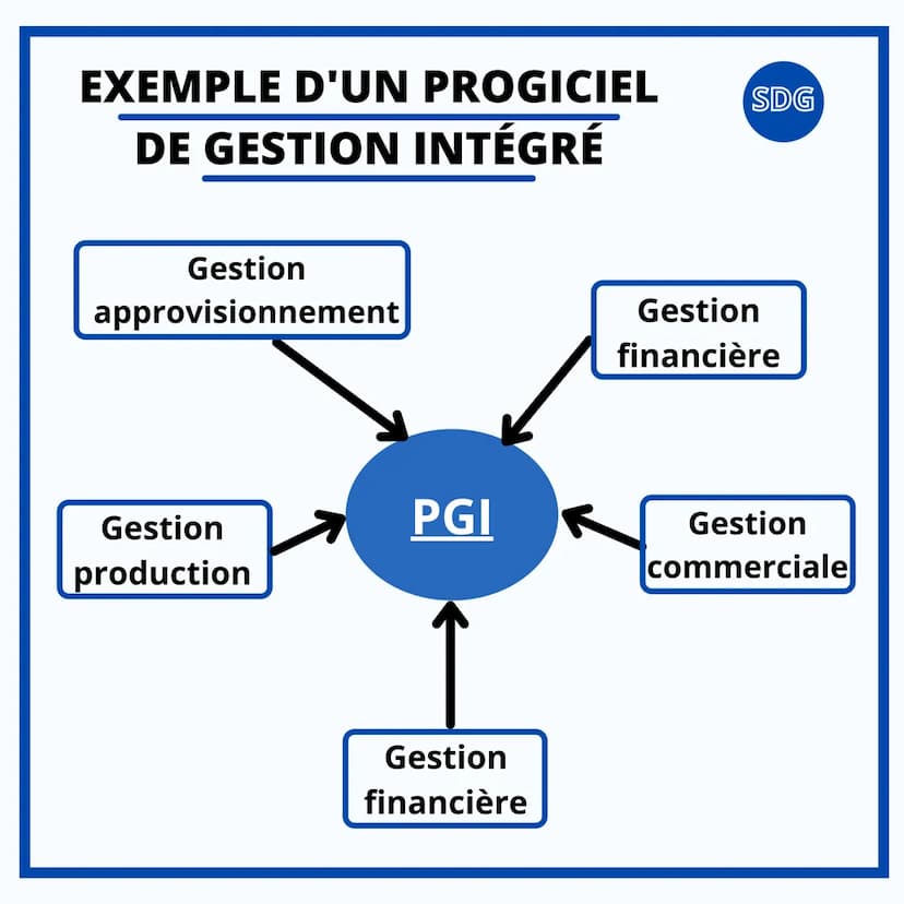 SCIENCE DE GESTION
LE SYSTÈME DE
GESTION INTÉGRÉ DIFFÉRENCIER
LOGICIEL,
PROGICIEL ET PGI
SDG
Un LOGICIEL est un outil qui permet à chaque in