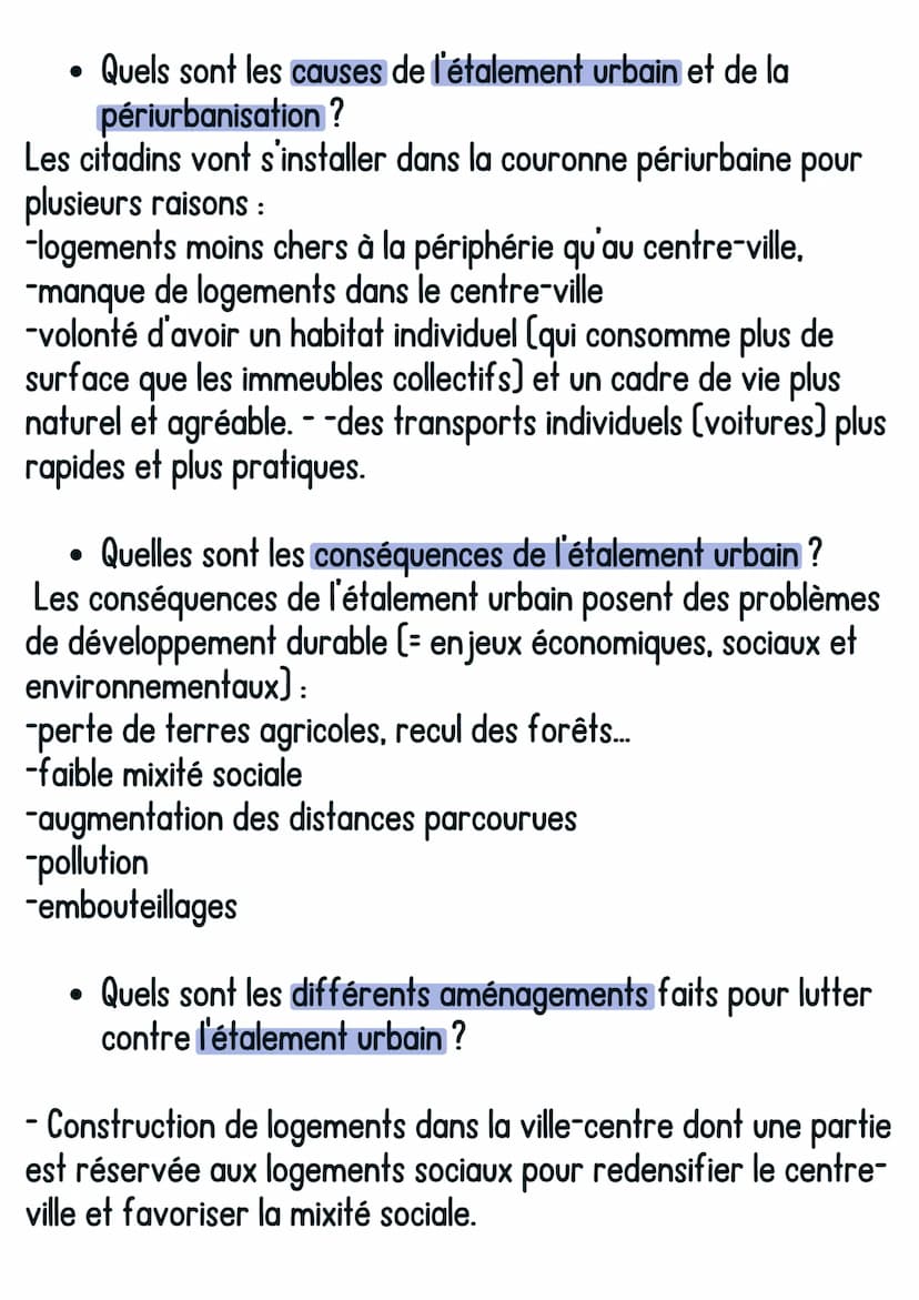 Histoire
Urbanisation
@avoirsonbrevet
1. Définitions :
Urbanisation : tendance à la concentration de la population dans
les villes.
Métropol