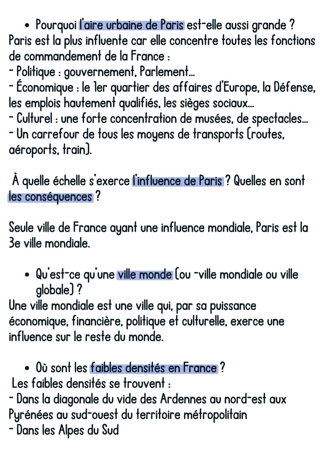 Histoire
Urbanisation
@avoirsonbrevet
1. Définitions :
Urbanisation : tendance à la concentration de la population dans
les villes.
Métropol