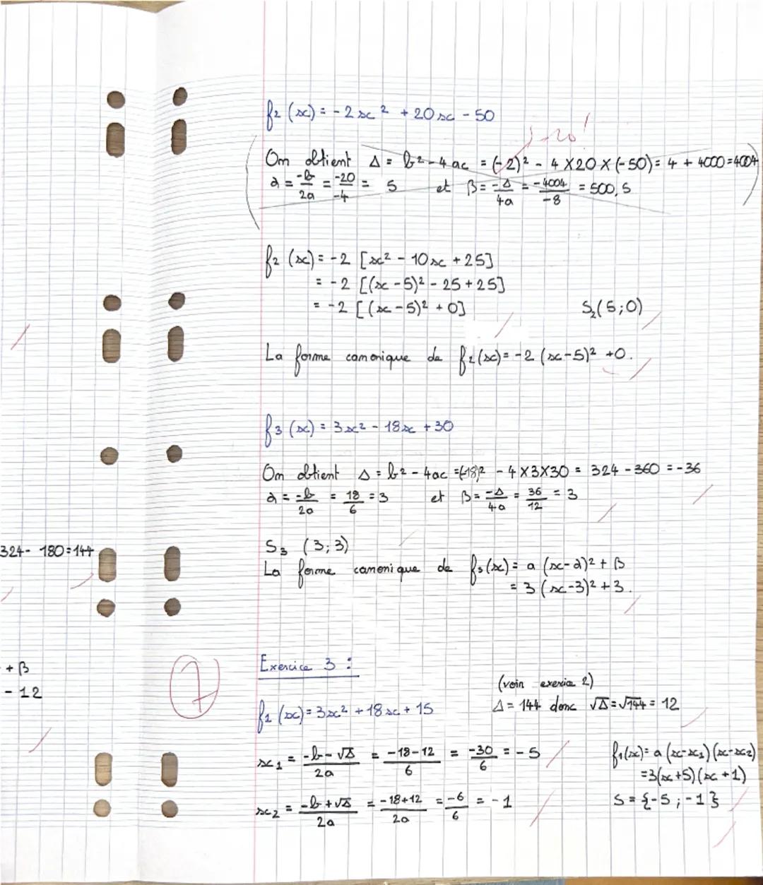 --- OCR Start ---
Casella
Mathématiques (DM)
Olservations:
Be
Eva 194
Note:
W
pour le 18/09/23
PSPE: DM SECOND DEGRE.
Exercice 1:
(4 points)