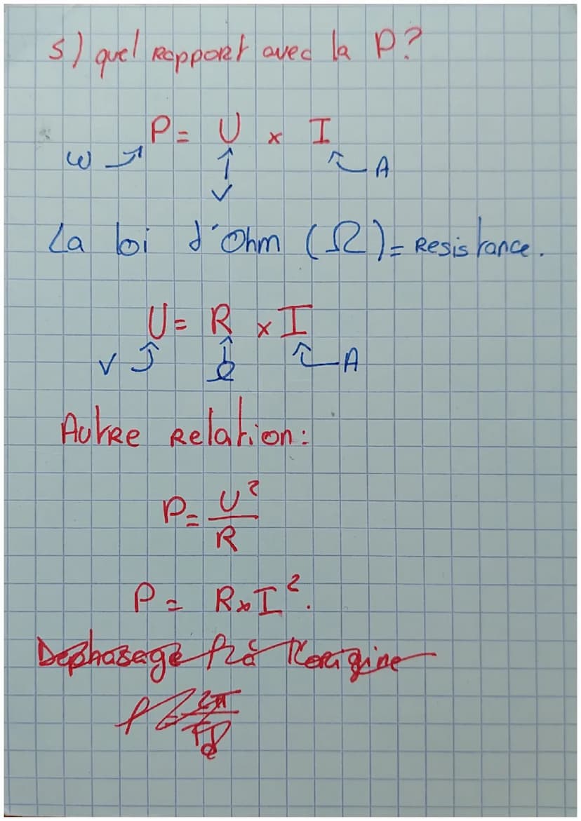 P-C@ ENERGIE et ses ENJEUX
• La PUISSANCE = à la "force" de l'achie
4D par le système. Symbole "P".
unite "w watts.
OL'ENERGIE = a un travai