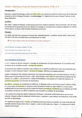 Know analyse linéaire Le jeu de l’amour et du hasard, Marivaux thumbnail