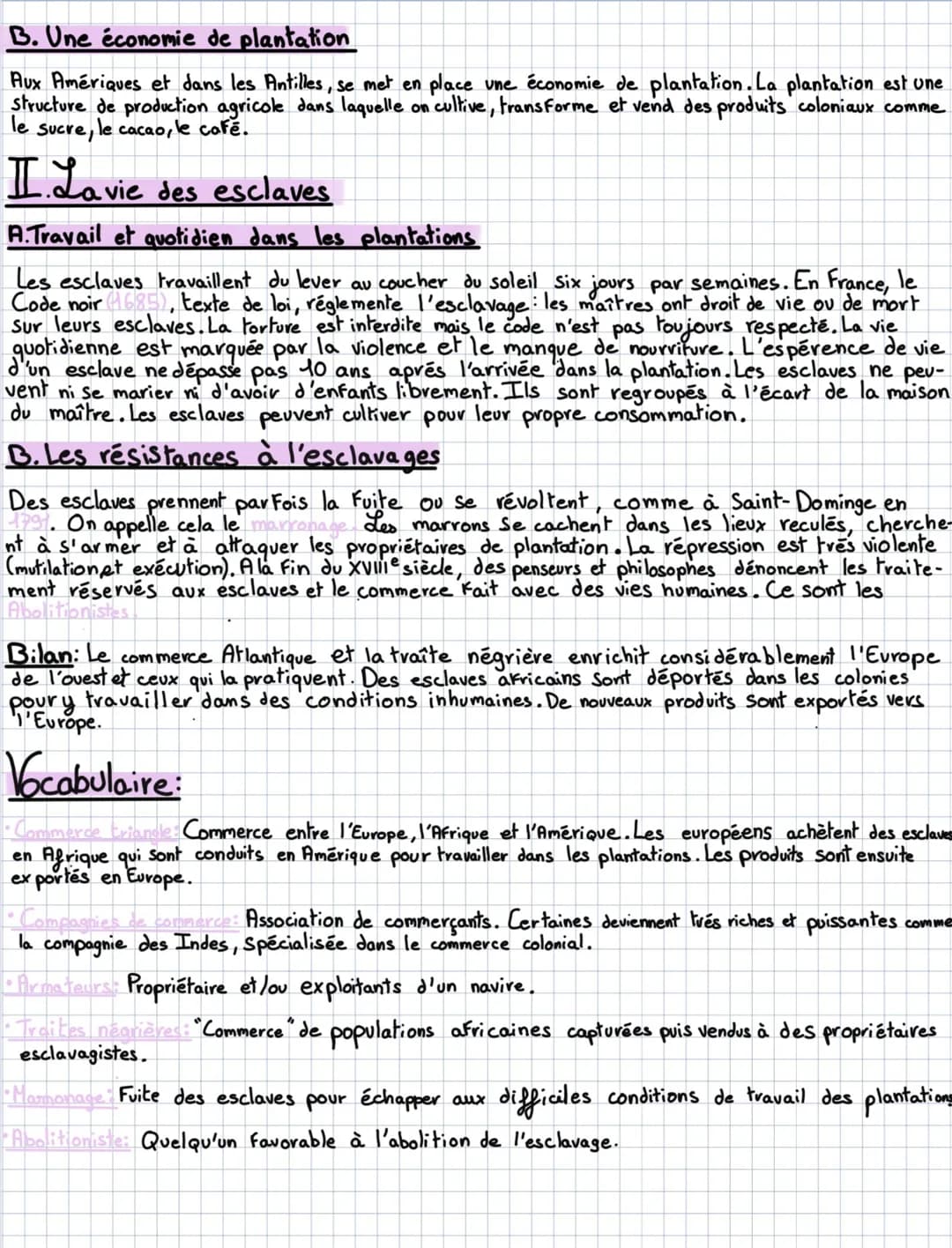 TC1
ITOTOJOR
HIS
n
Bourgeoisies marchandes, négoces internation noux, traites négrières et
esclavages au XVIIe siècle
Au XVIIIe siècle, l'Eu