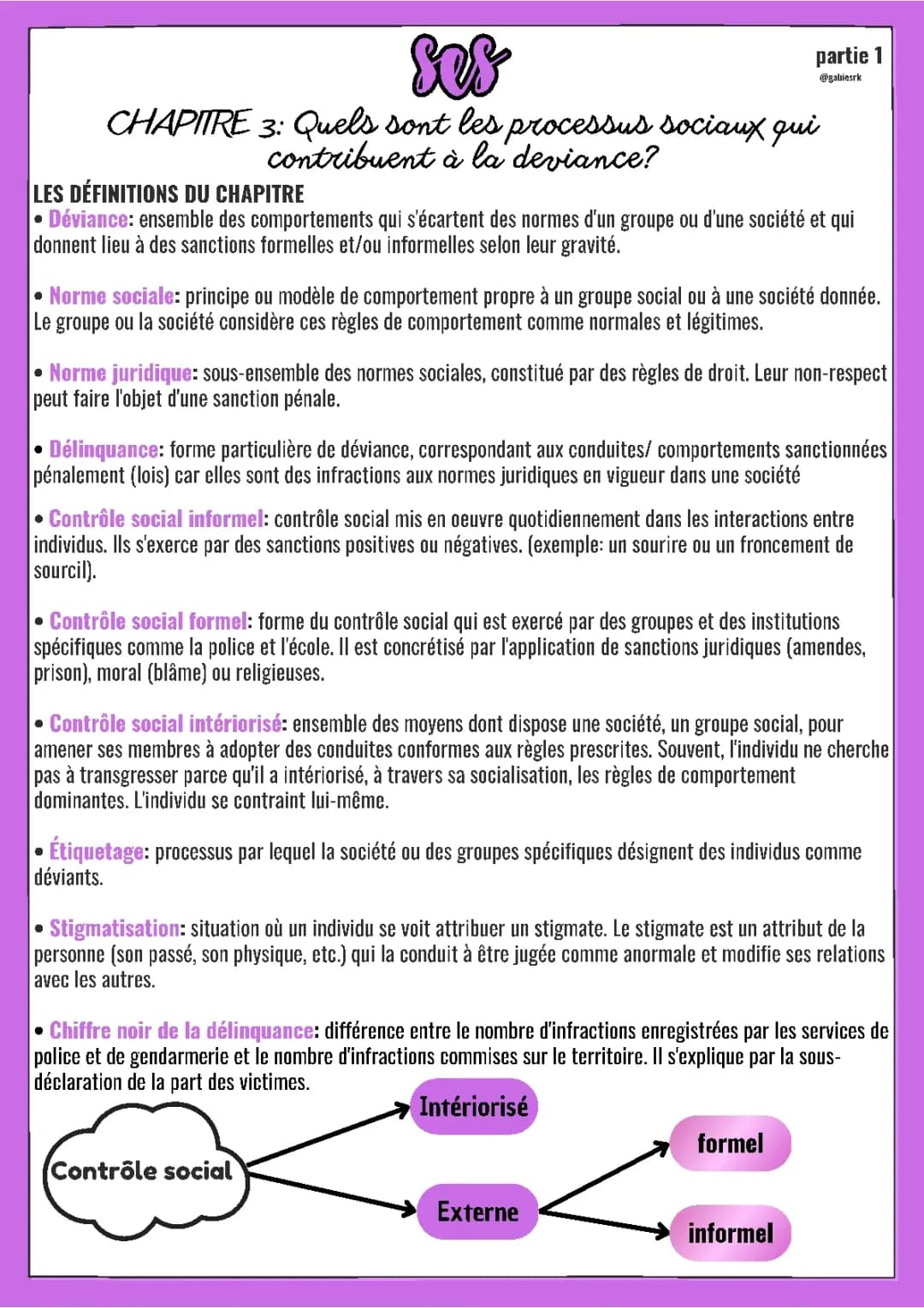 Quels Sont les Processus Sociaux qui Contribuent à la Déviance? (PDF Inclus)