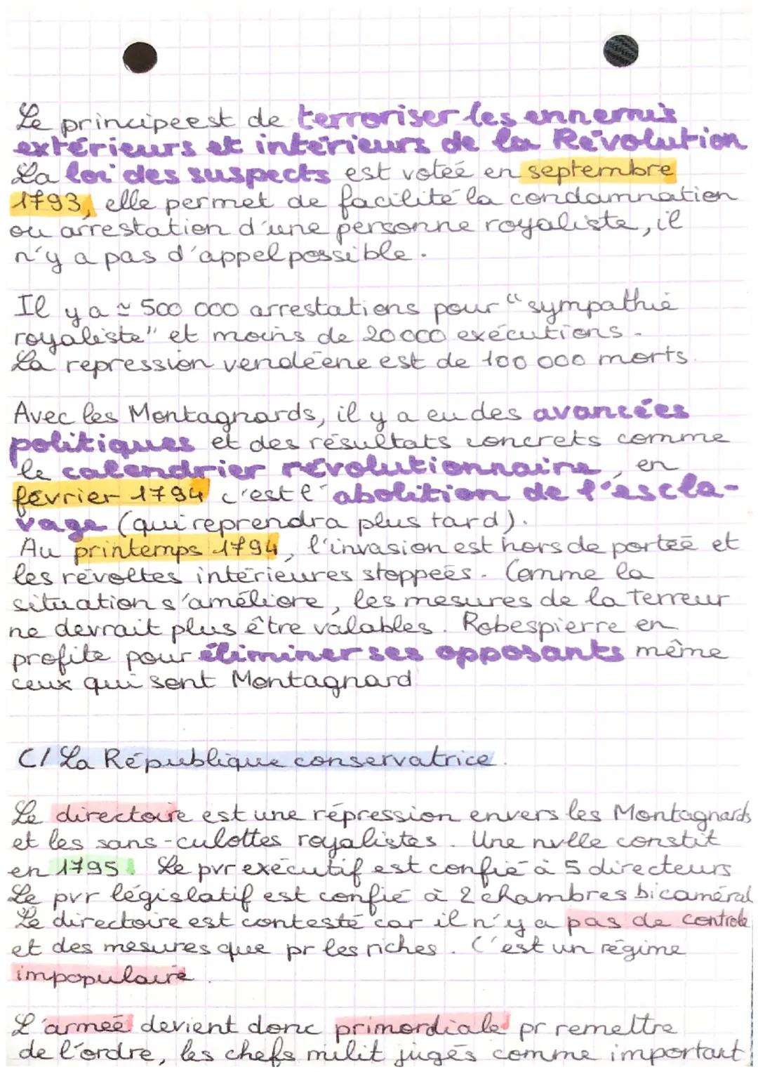 La Revolution et l'Empire
I/La rupture Revolutionnaire (H1789-1792)
Dans les situations de crise, le roipent convoquer
les Etat généraux, le