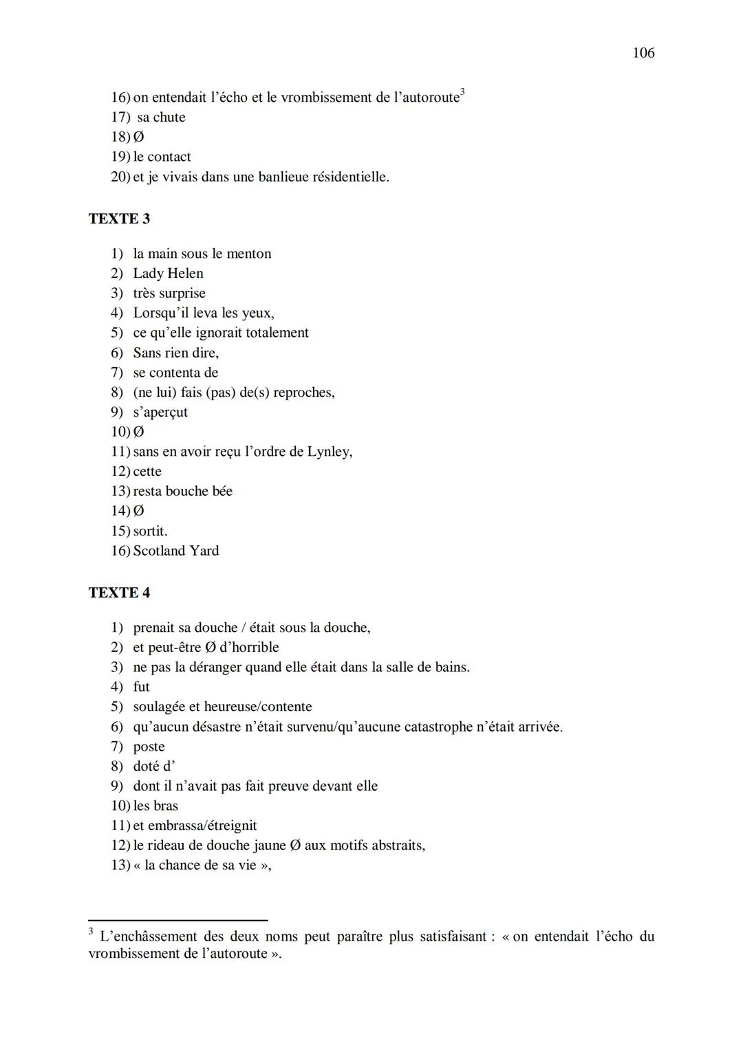 CHAPITRE 1
CORRIGES
1
I. Dans les extraits suivants, repérez les phénomènes de recatégorisation affectant
différentes catégories grammatical