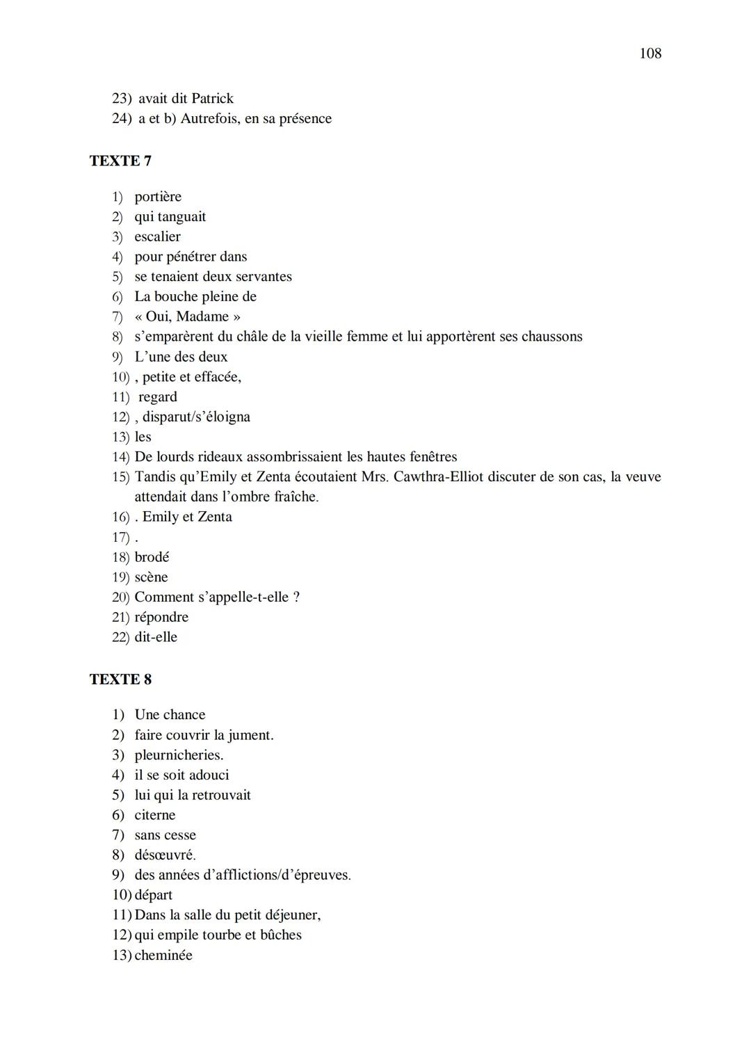 CHAPITRE 1
CORRIGES
1
I. Dans les extraits suivants, repérez les phénomènes de recatégorisation affectant
différentes catégories grammatical