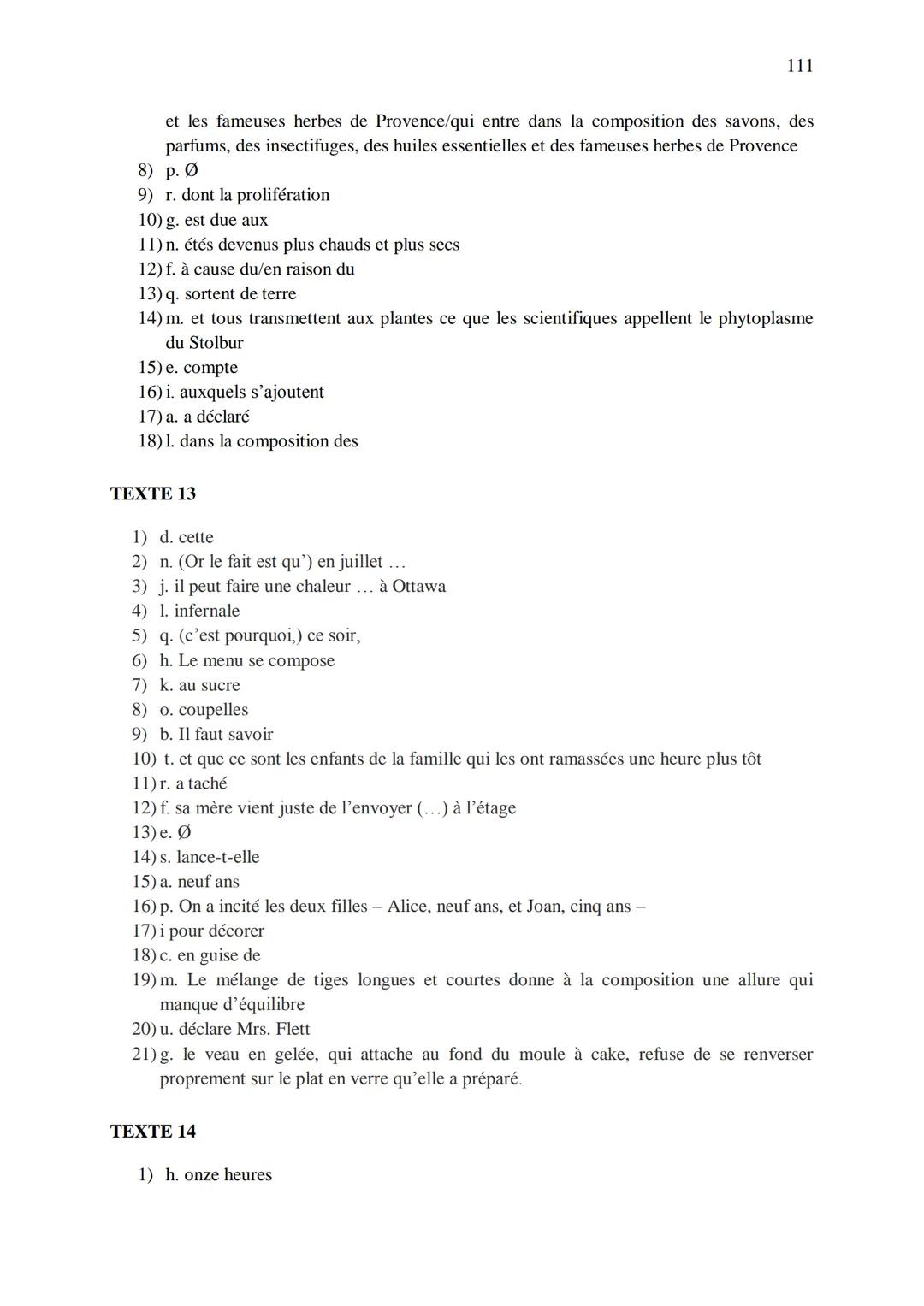 CHAPITRE 1
CORRIGES
1
I. Dans les extraits suivants, repérez les phénomènes de recatégorisation affectant
différentes catégories grammatical