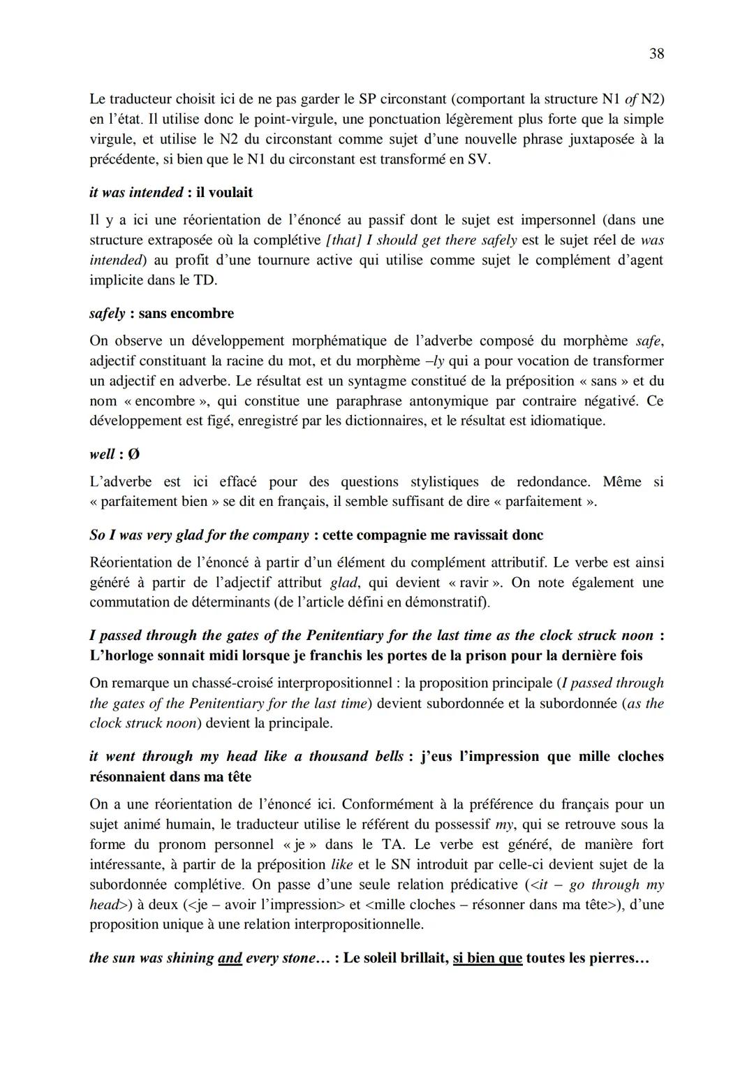 CHAPITRE 1
CORRIGES
1
I. Dans les extraits suivants, repérez les phénomènes de recatégorisation affectant
différentes catégories grammatical