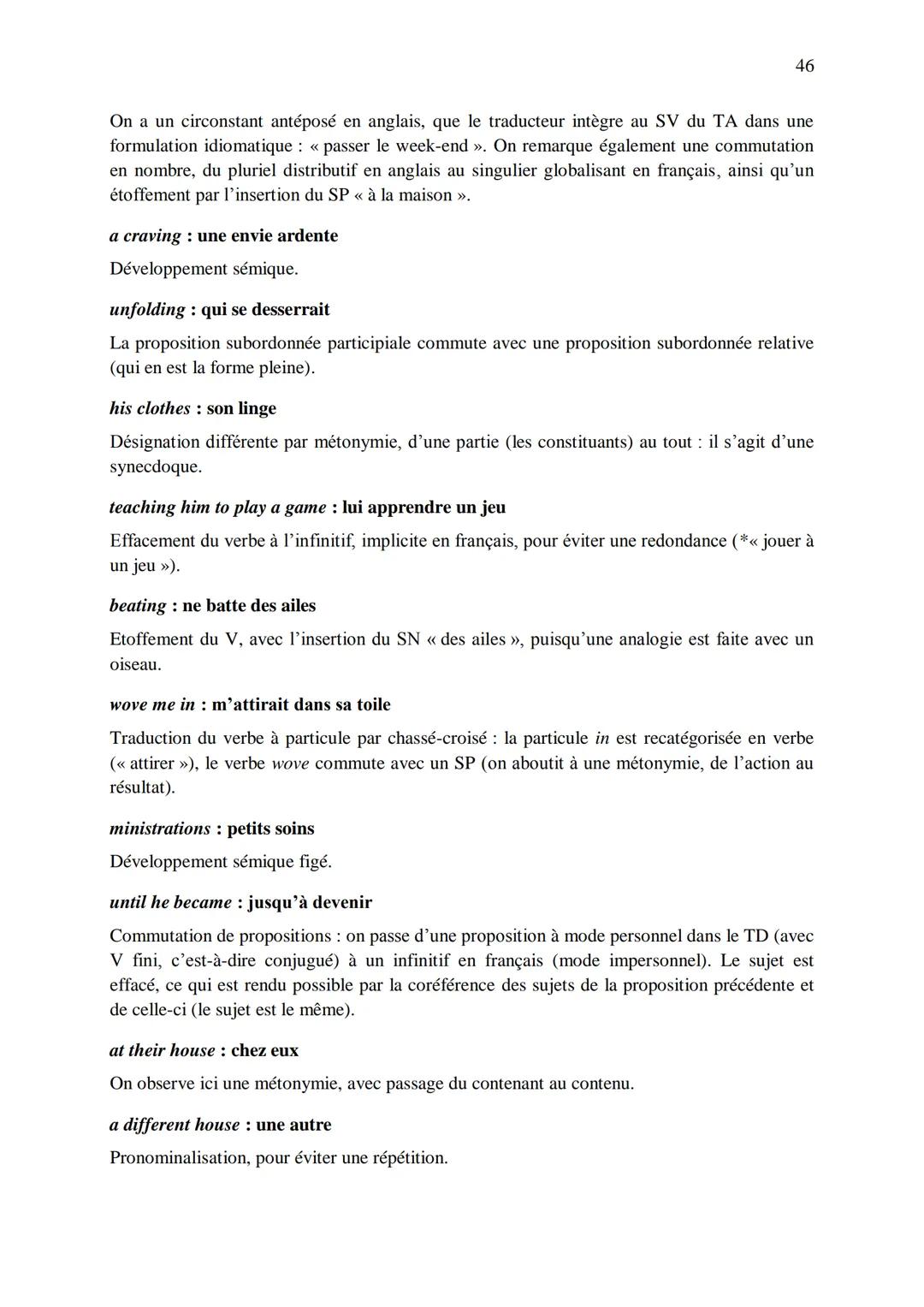 CHAPITRE 1
CORRIGES
1
I. Dans les extraits suivants, repérez les phénomènes de recatégorisation affectant
différentes catégories grammatical