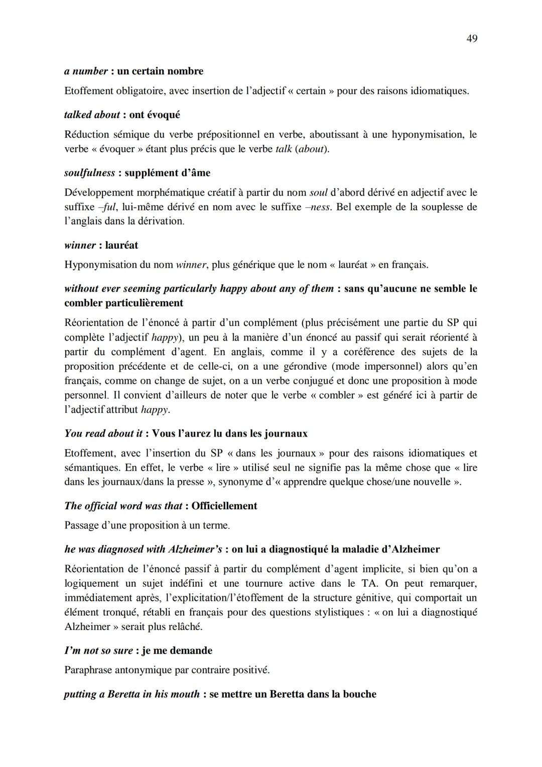 CHAPITRE 1
CORRIGES
1
I. Dans les extraits suivants, repérez les phénomènes de recatégorisation affectant
différentes catégories grammatical