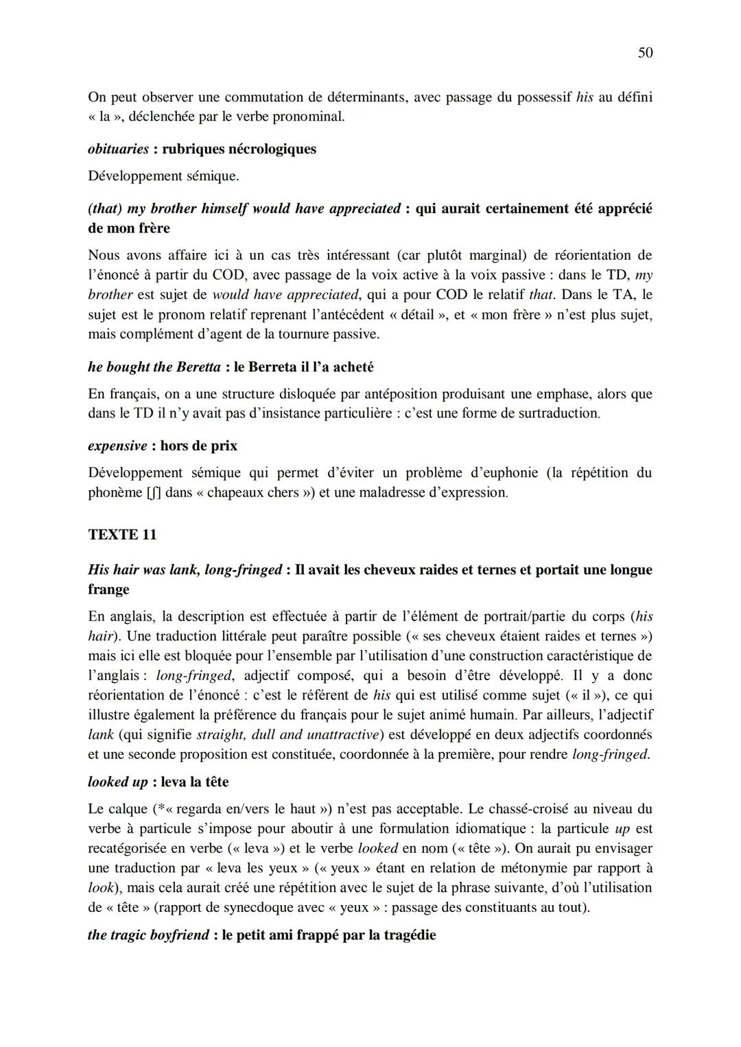 CHAPITRE 1
CORRIGES
1
I. Dans les extraits suivants, repérez les phénomènes de recatégorisation affectant
différentes catégories grammatical