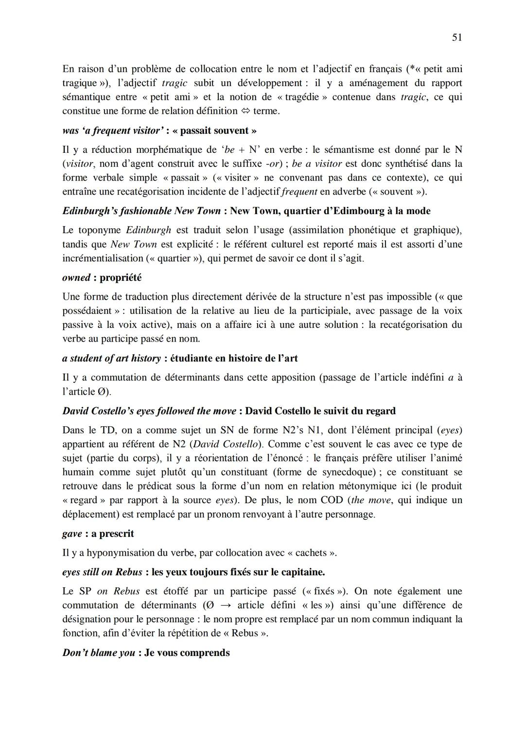 CHAPITRE 1
CORRIGES
1
I. Dans les extraits suivants, repérez les phénomènes de recatégorisation affectant
différentes catégories grammatical