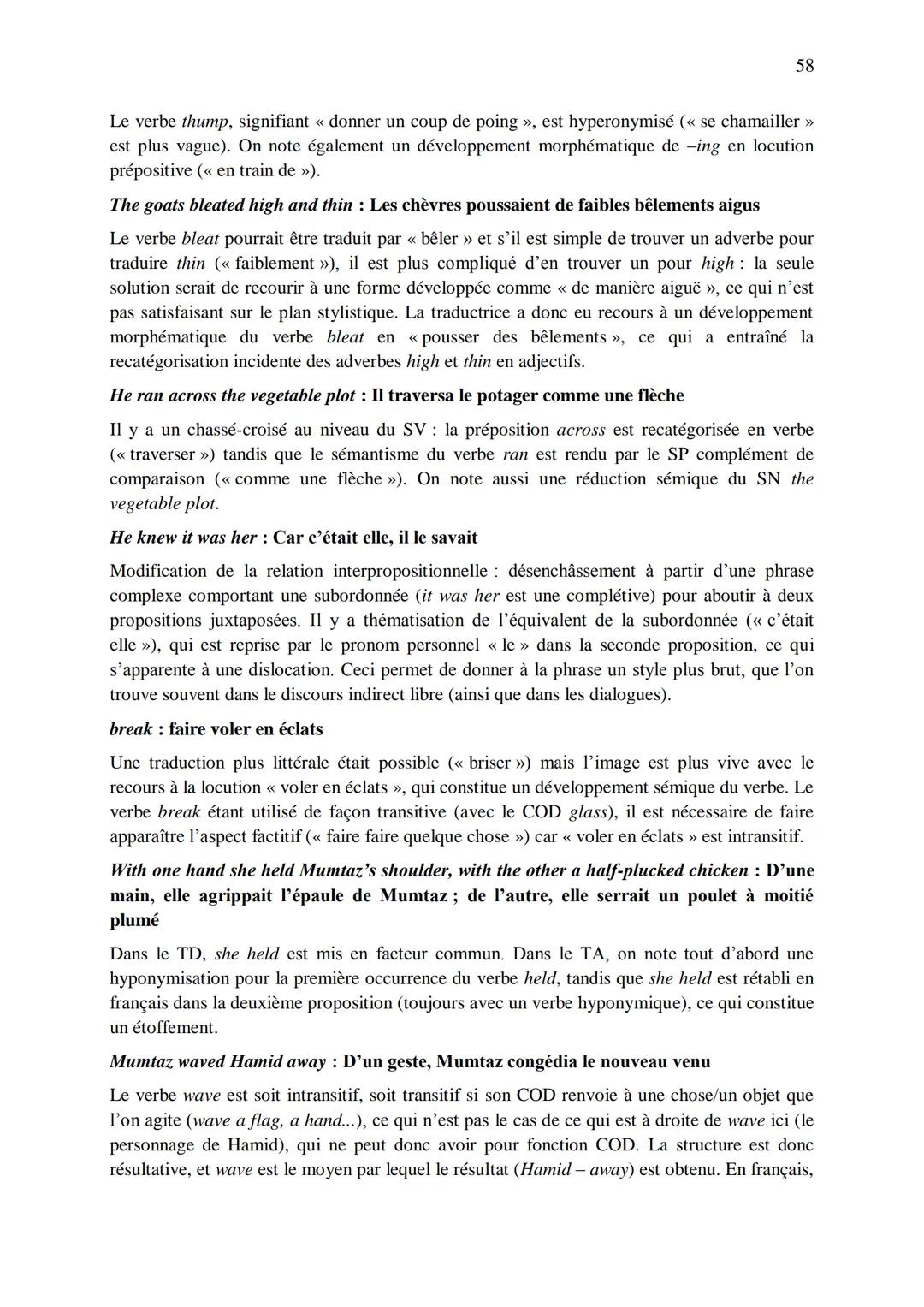 CHAPITRE 1
CORRIGES
1
I. Dans les extraits suivants, repérez les phénomènes de recatégorisation affectant
différentes catégories grammatical