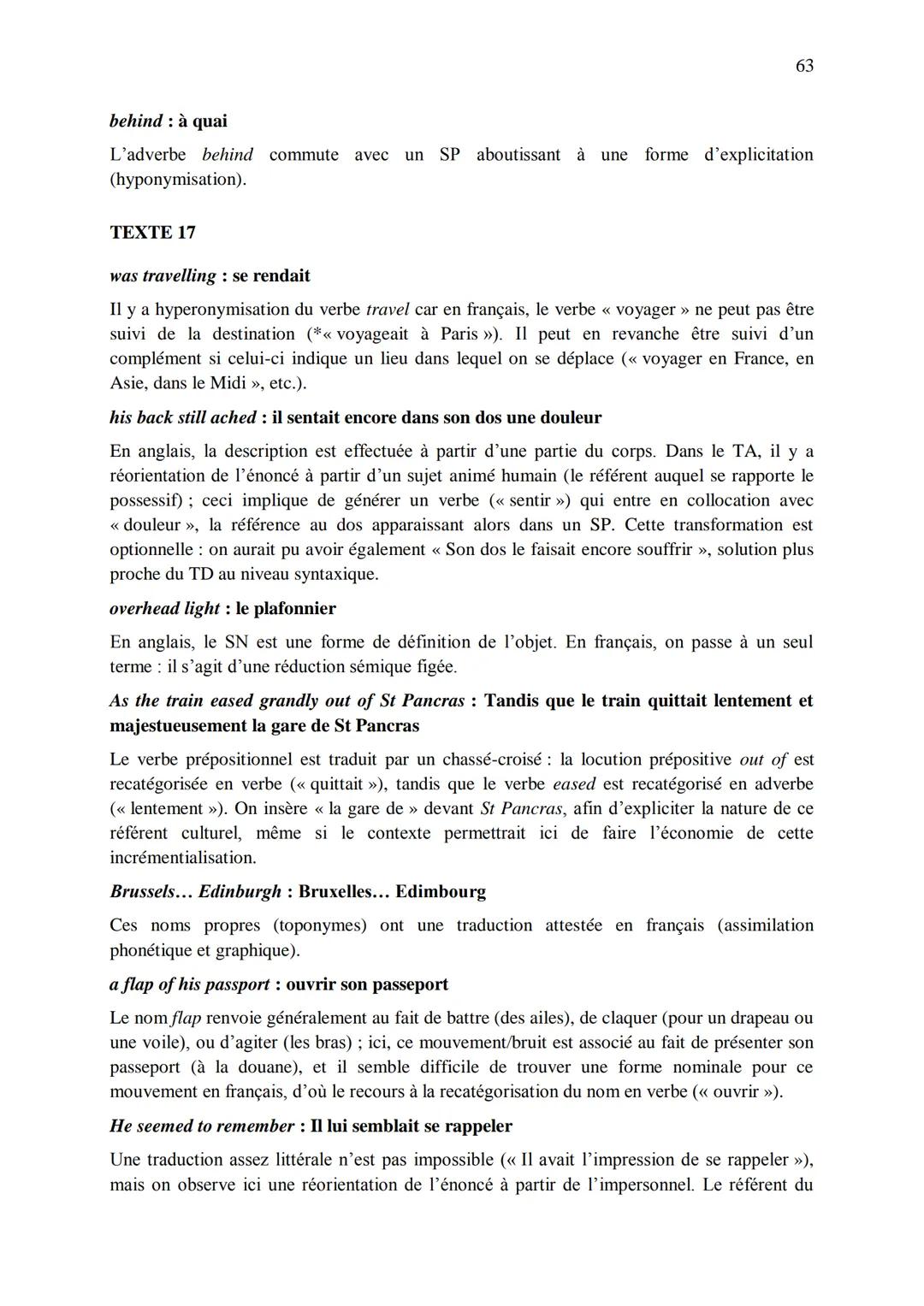 CHAPITRE 1
CORRIGES
1
I. Dans les extraits suivants, repérez les phénomènes de recatégorisation affectant
différentes catégories grammatical