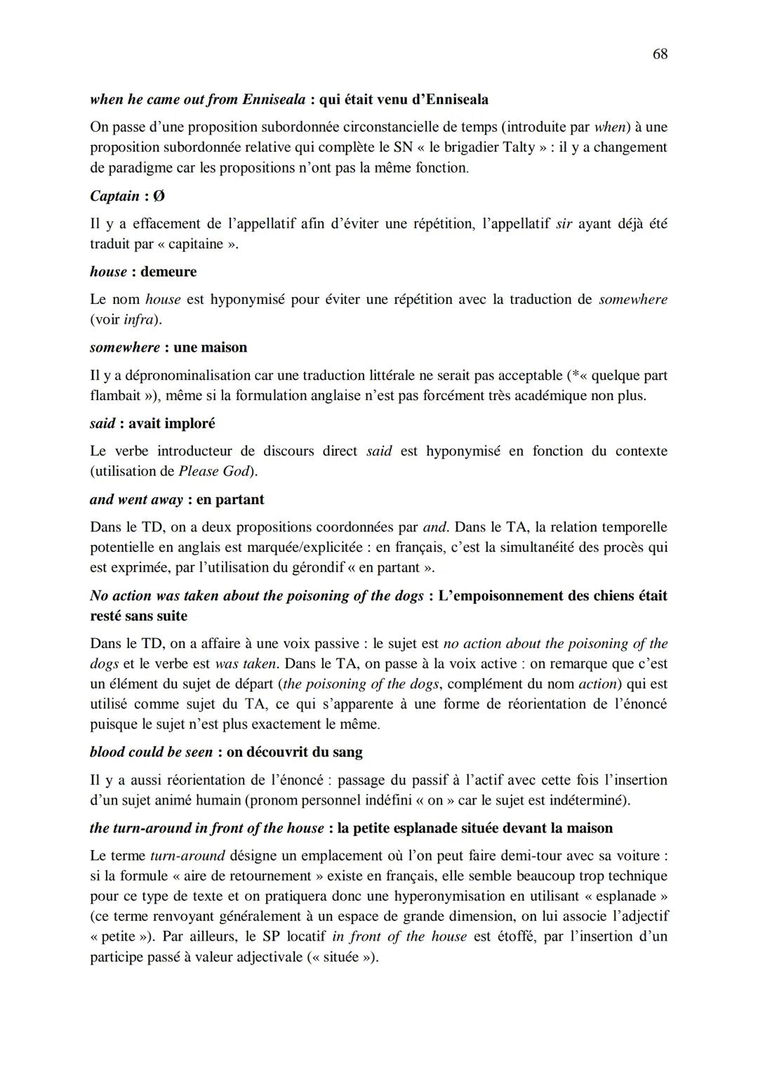 CHAPITRE 1
CORRIGES
1
I. Dans les extraits suivants, repérez les phénomènes de recatégorisation affectant
différentes catégories grammatical