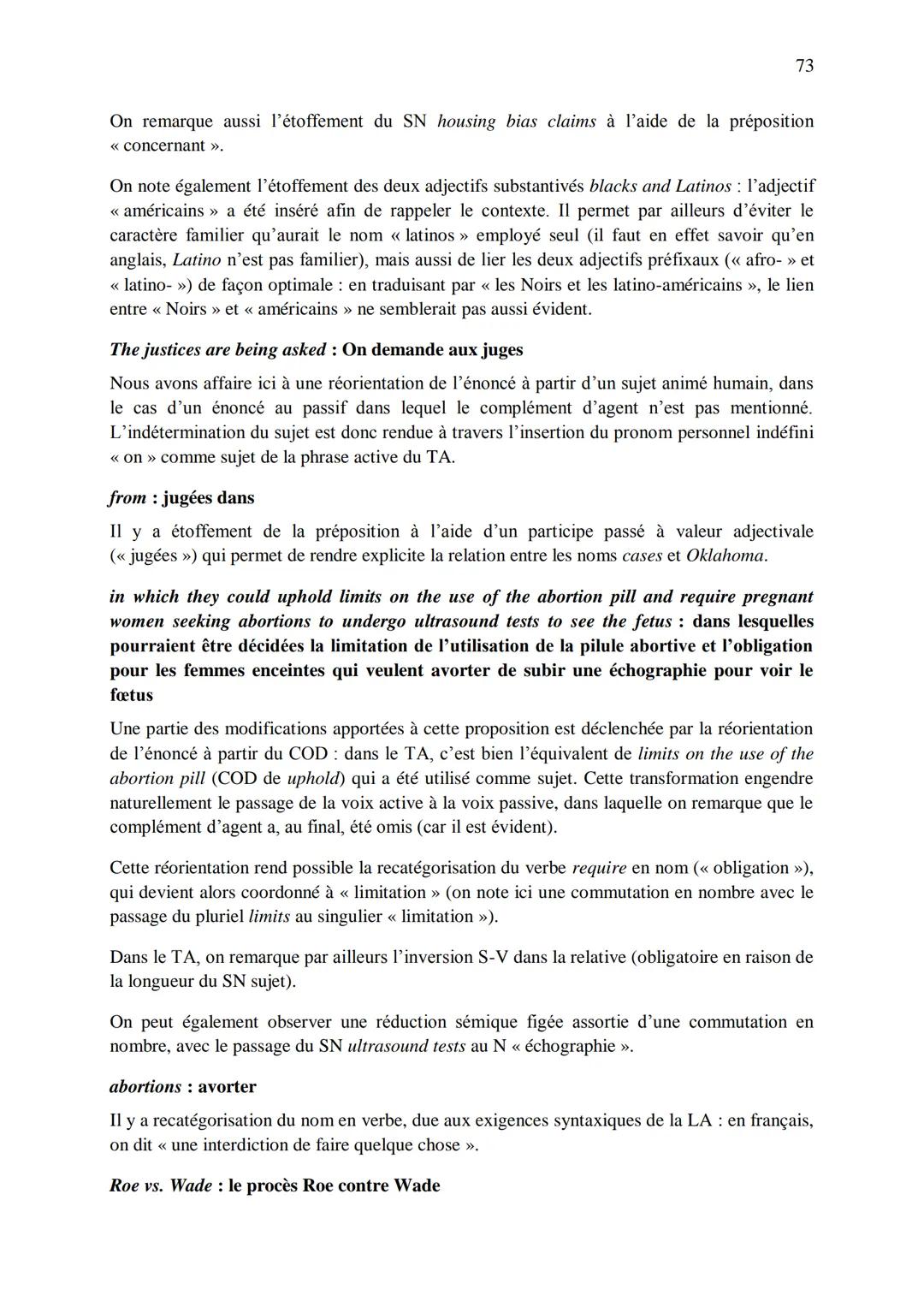 CHAPITRE 1
CORRIGES
1
I. Dans les extraits suivants, repérez les phénomènes de recatégorisation affectant
différentes catégories grammatical