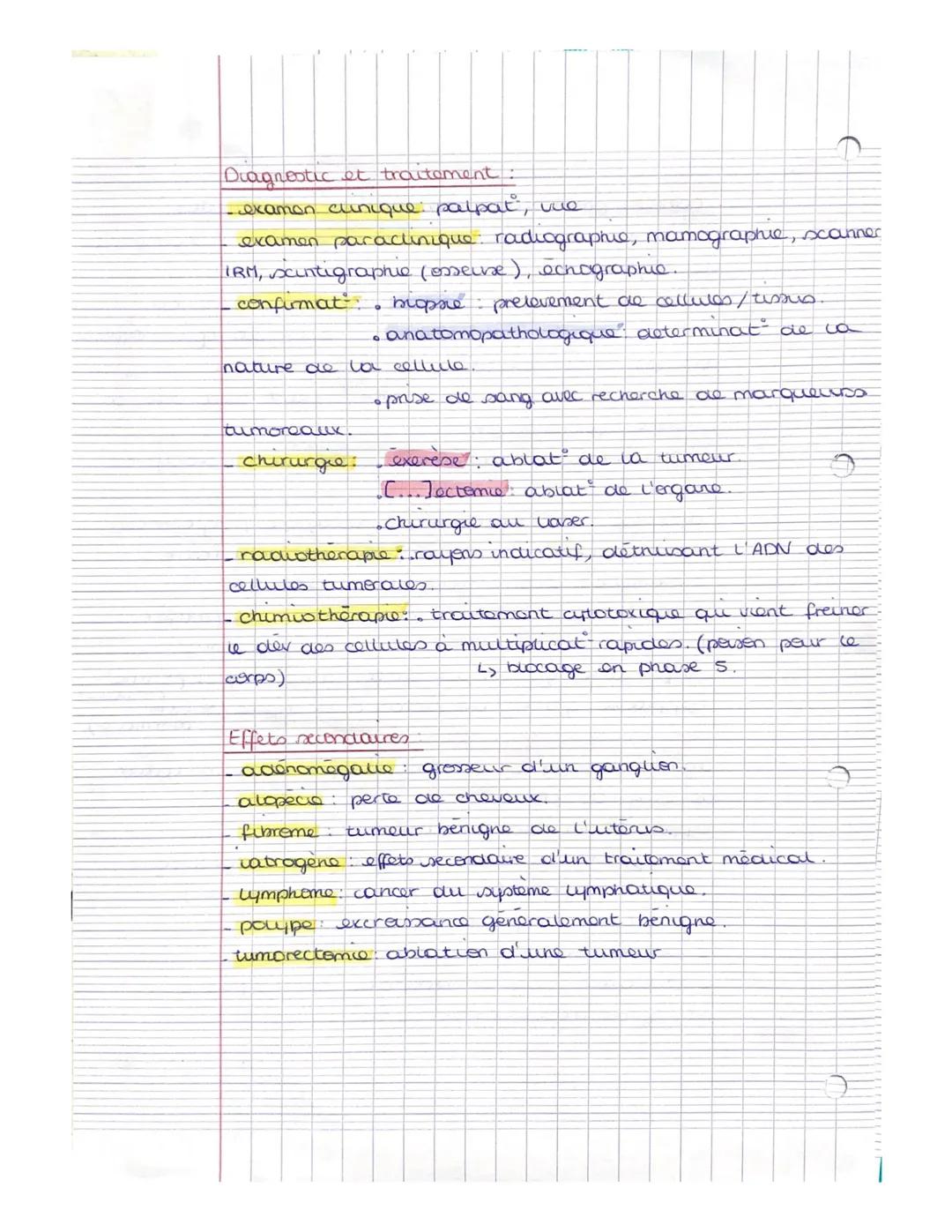 T3.
Def
cancer prociferat dan cellules les collelles
sent plus soumises aux mece
cancerouse
recanismos
do regulation
tumeurs benignes grosse