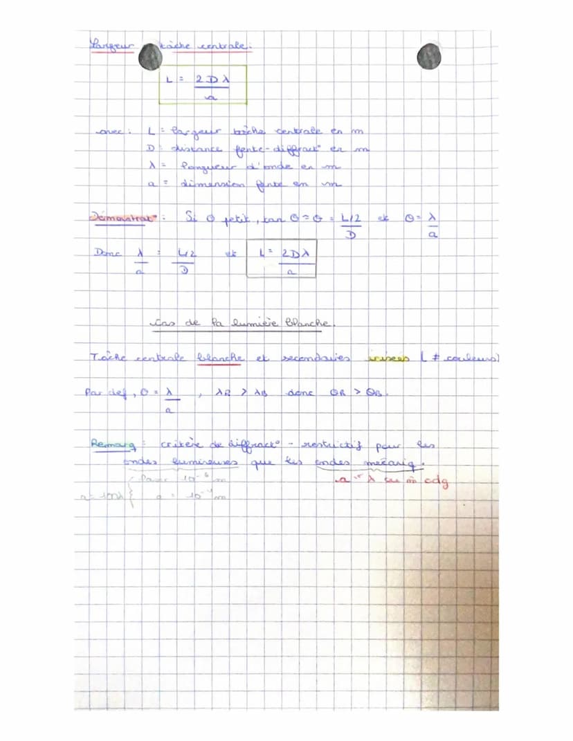 Partie
A
m
Chap 6: Propectes des condes.
4. La diffraction des ondes
Exp: uutelinat de fa
Definitions
diffract": writere your reperes
manife