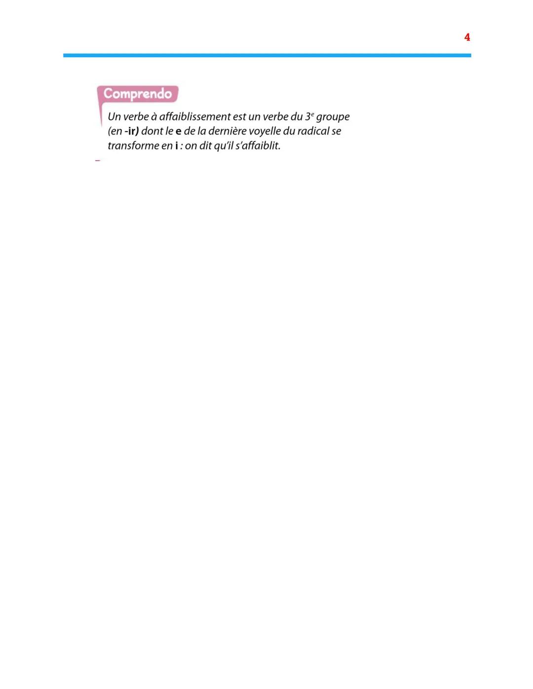 |||
Espagnol :
Présent progressif
L'expression de l'habitude
Les verbes à tournure
affective
Les verbes à diphtongue et
affaiblissement Prés