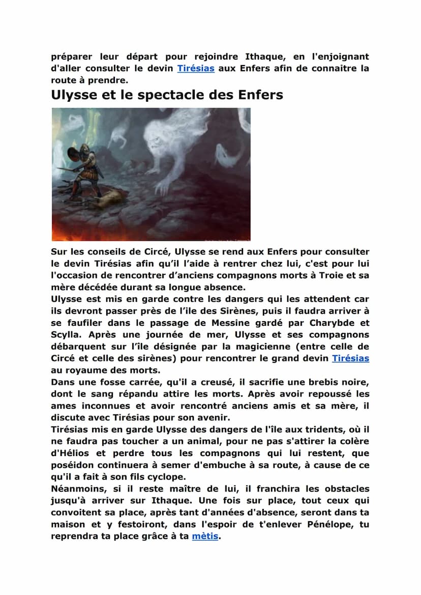 Odyssée, les voyages d'Ulysse
Qui est Ulysse ?
G5655E
Ulysse est le personnage principal de livre de l'Odyssée écrit par
Homère qui relate l