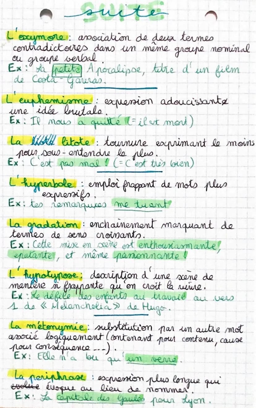 Eles principale
figures de stylez
F2
uite
معلم
La synecdoque:
substitution
substitution par un mot
amoué dans un rapport d'inclusion ( parti