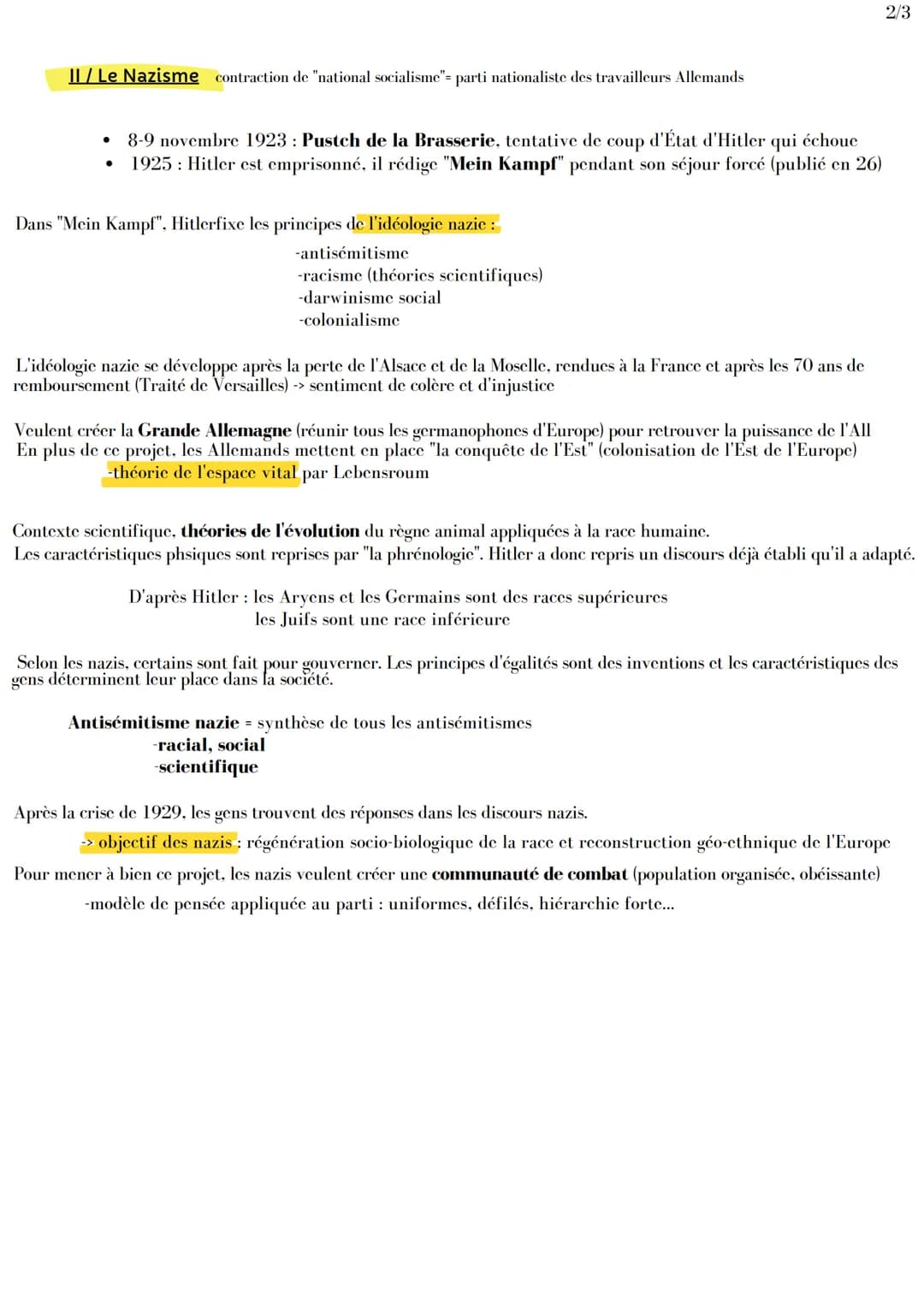 Histoire
LES RÉGIMES TOTALITAIRES
Intro : Le mot "totalitaire" vient d'Italic, inventé par Giovanni Amendola pour dénoncer le pouvoir de Mus