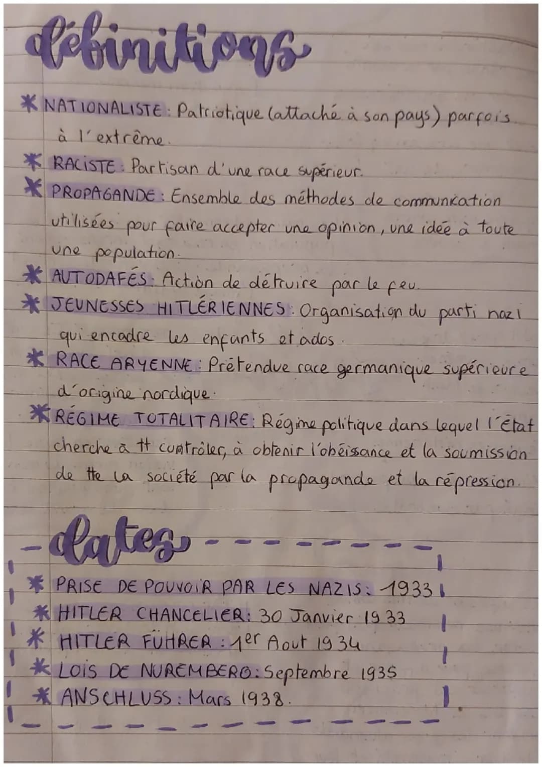idéologie
Le totalitarisme nazi se :
caractérise la volonté
par
de créer une société raciste.
La race aryenne» serait
serait une «race» supé