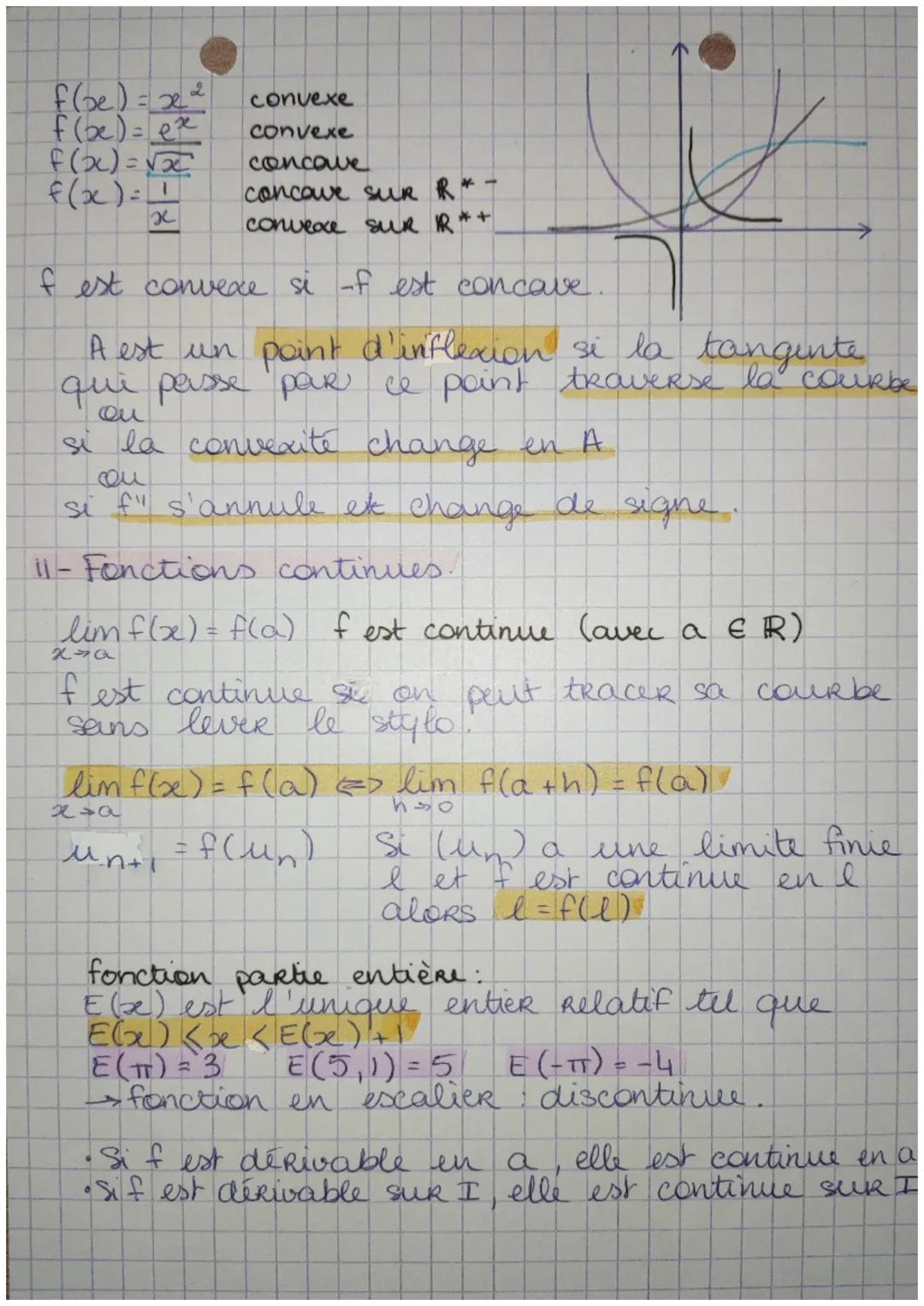 1- Convexité
A
3
A
af
ру
o
math
Les fonctions!
a
fonctions convexes.
B
>
of est en dessous
des sécantes entre
A et BEI.
of est au dessus.
de