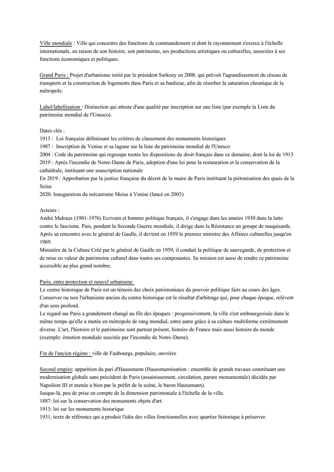HGGSP thème 4 : Identifier, protéger et valoriser le patrimoine enjeux géopolitiques
patrimoine vient du latin "patrimonium",l'héritage du p
