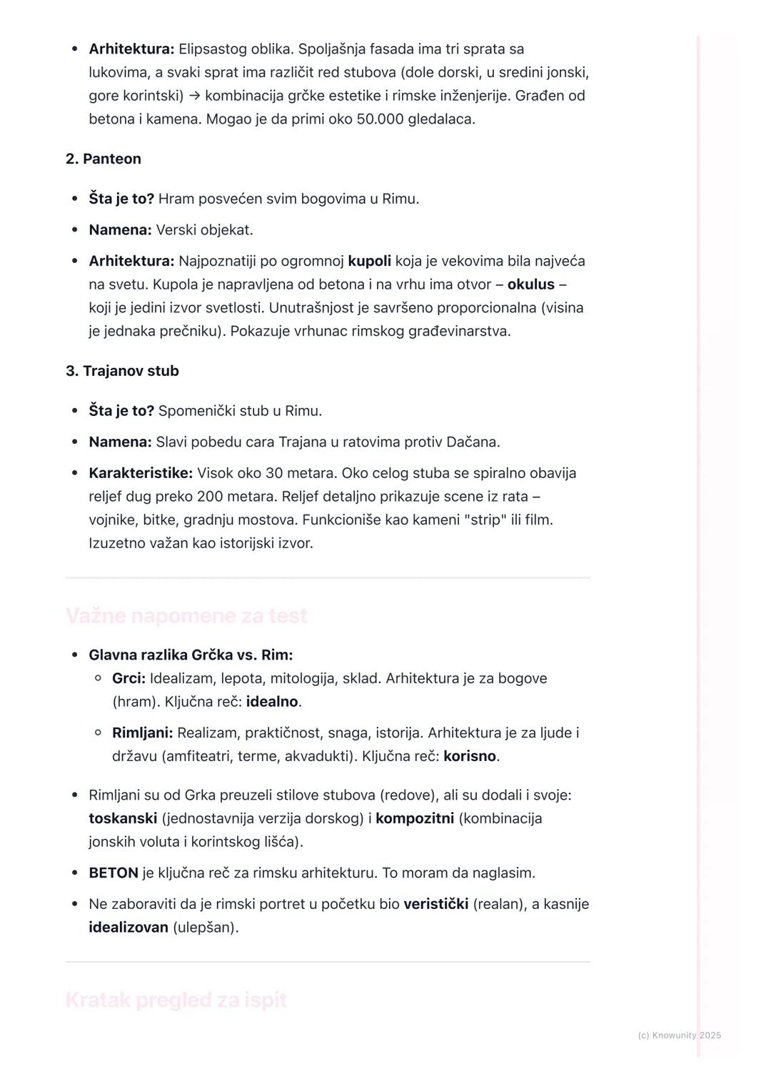 # Umetnost starog Rima

Uvod u rimsku umetnost

Rimska umetnost se razvijala od 6. veka p.n.e. do 4. veka n.e. Nije nastala ni iz
čega na nj