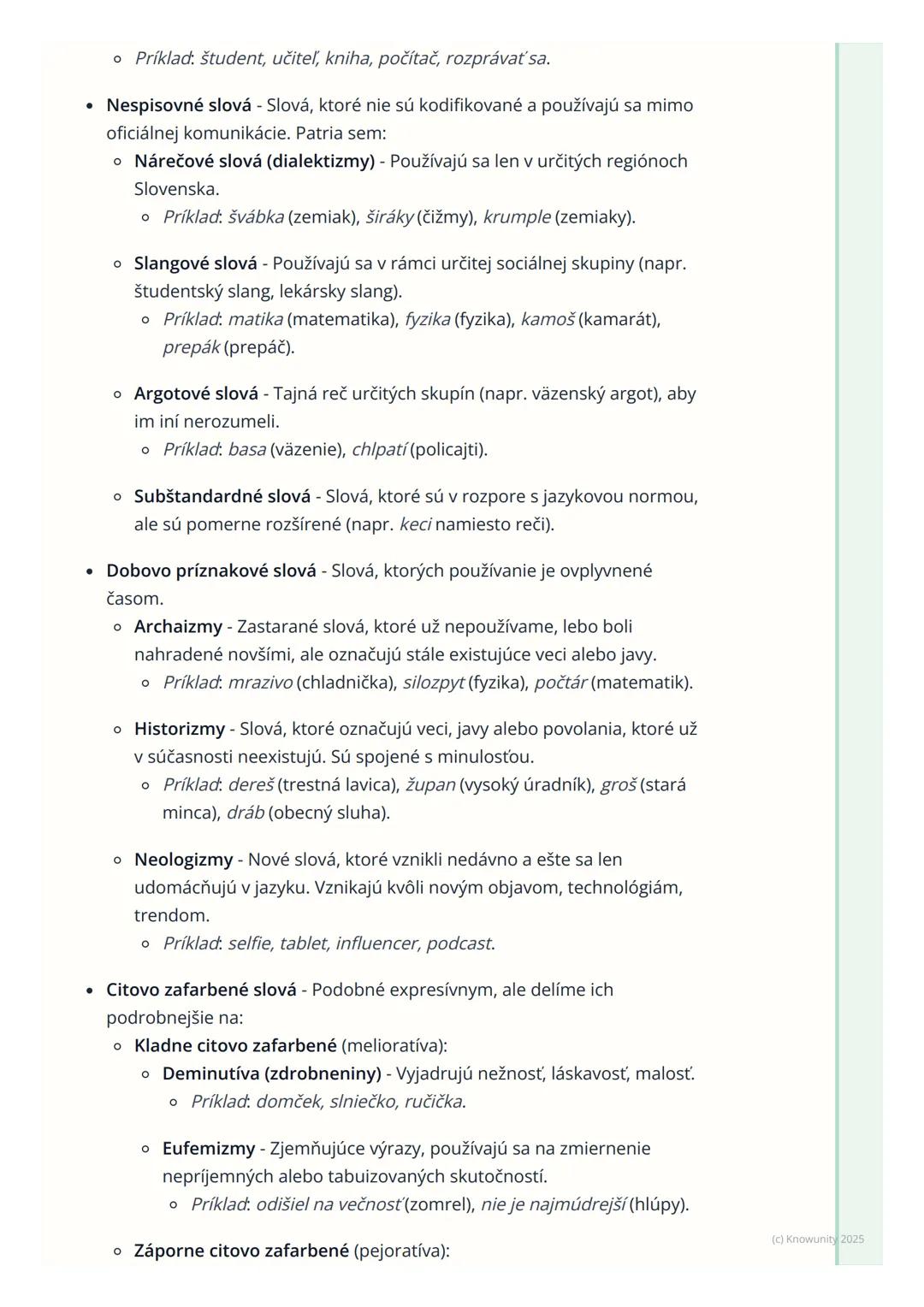 # Štylistické rozvrstvenie slovnej
zásoby

1. Prehľad štylistického rozvrstvenia
slovnej zásoby

Toto je dosť dôležitá téma, lebo nám pomáha