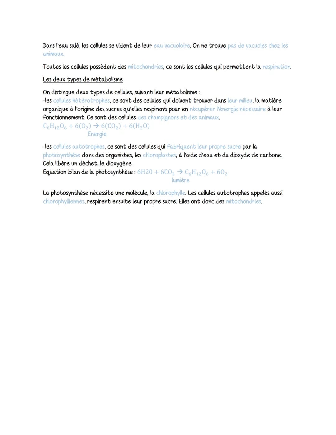 SVE
Introduction
Les différents organismes pluricellulaires sont composés d'organes eux-mêmes constitués de tissus
cellulaires. On suppose q