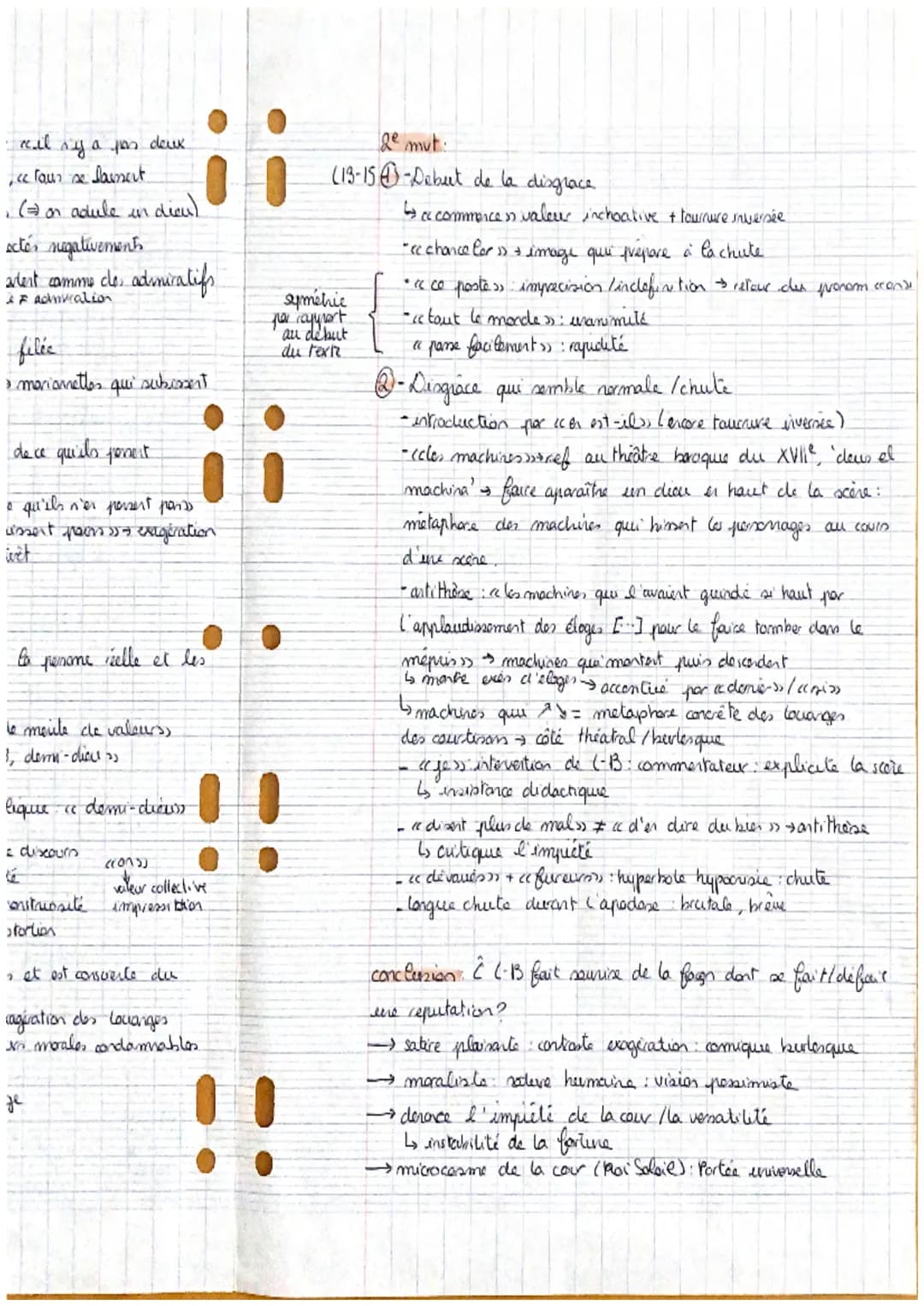 Jean de LA BRUYERE, Les Caractères, 1696
Etude linéaire
Livre VIII, << De la Cour >>
32 (V) Vient-on de placer quelqu'un dans un nouveau pos