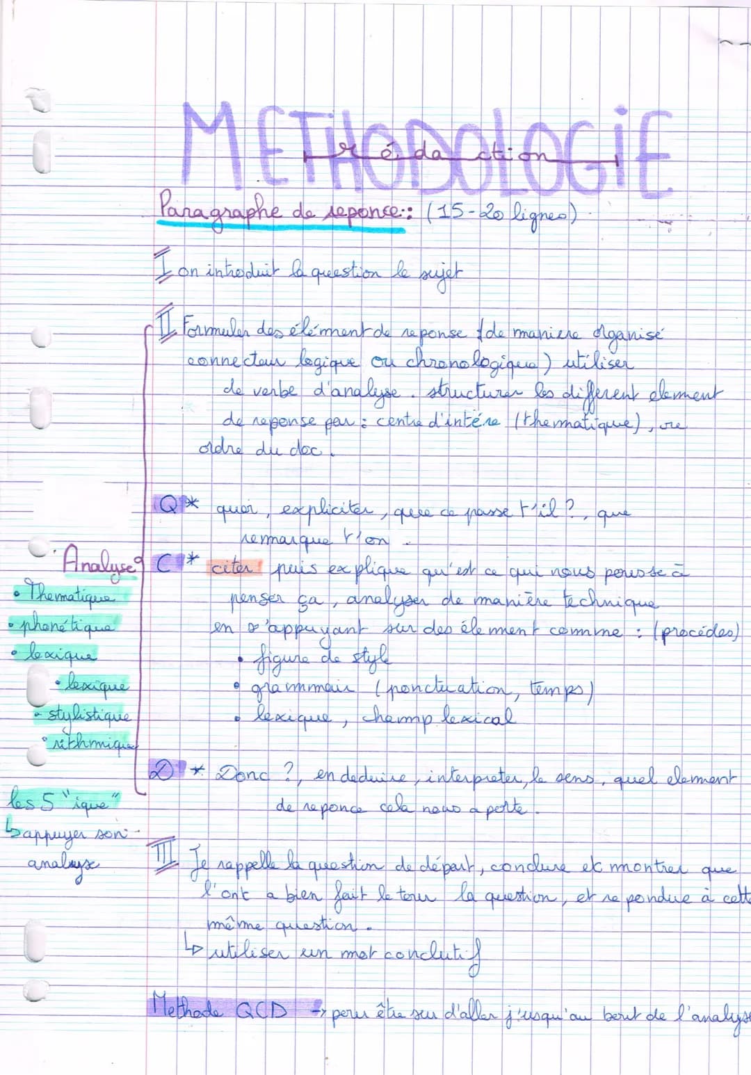 • Thematique
• phonétique
• lexique
quer, expliciter, que se passe
remarque ten
-Analyse C* citer puis explique qu'est ce
-
• lexique
stylis