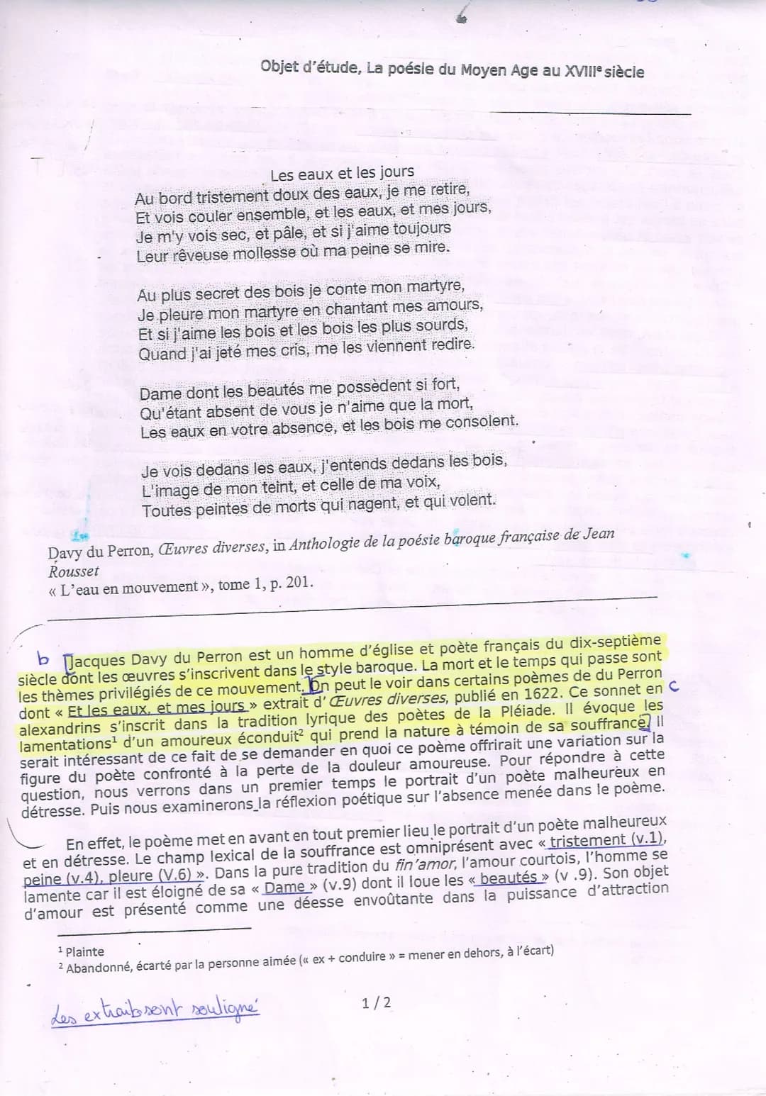 • Thematique
• phonétique
• lexique
quer, expliciter, que se passe
remarque ten
-Analyse C* citer puis explique qu'est ce
-
• lexique
stylis