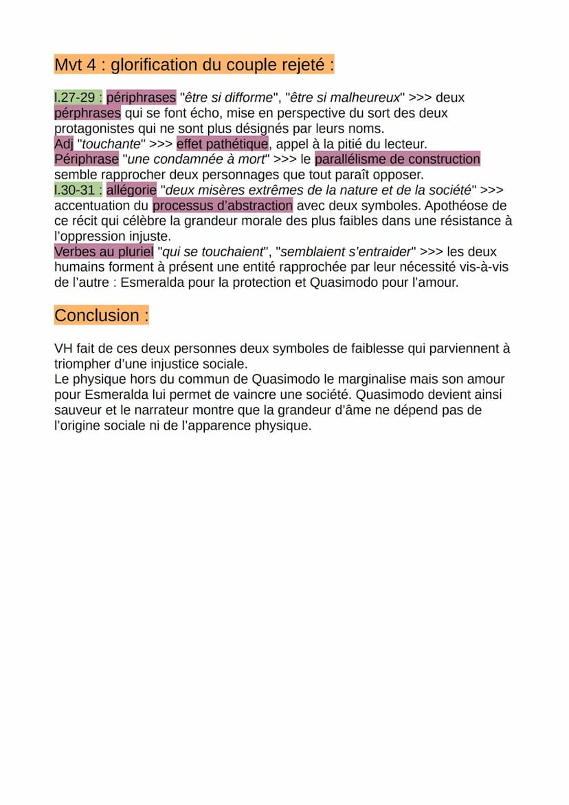 Extrait de Notre Dame de Paris
Introduction :
Victor Hugo est un auteur du XIXème siècle. Chef de file du romantisme, il a
écrit tous types 