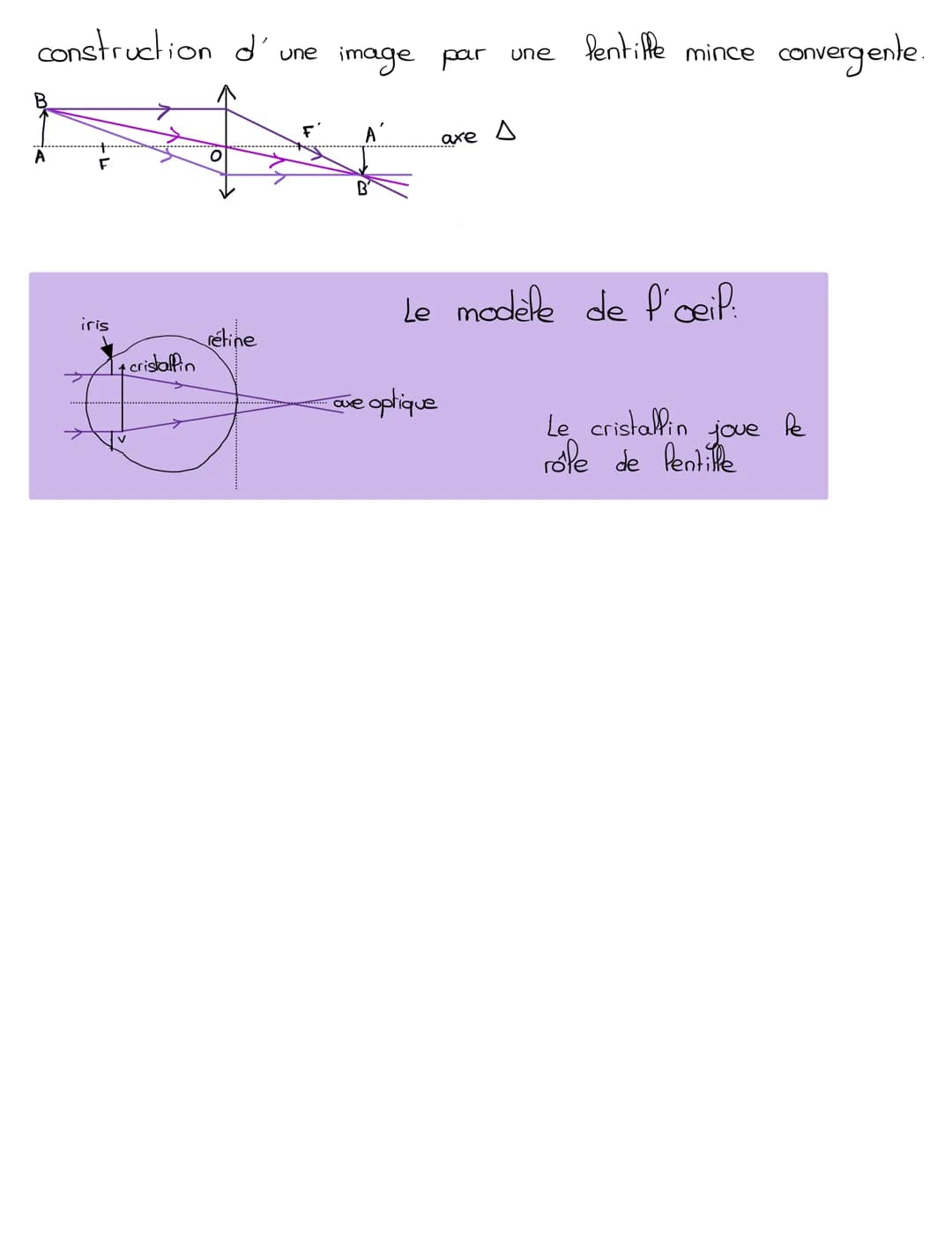 propagation rectiligne de
Pa Pumière
५०
2°
source
'milieu =
P.H
indice de réfraction dans un
C vide
air
C milieu
rayon
Pumineux
V
>.-__ \ > 