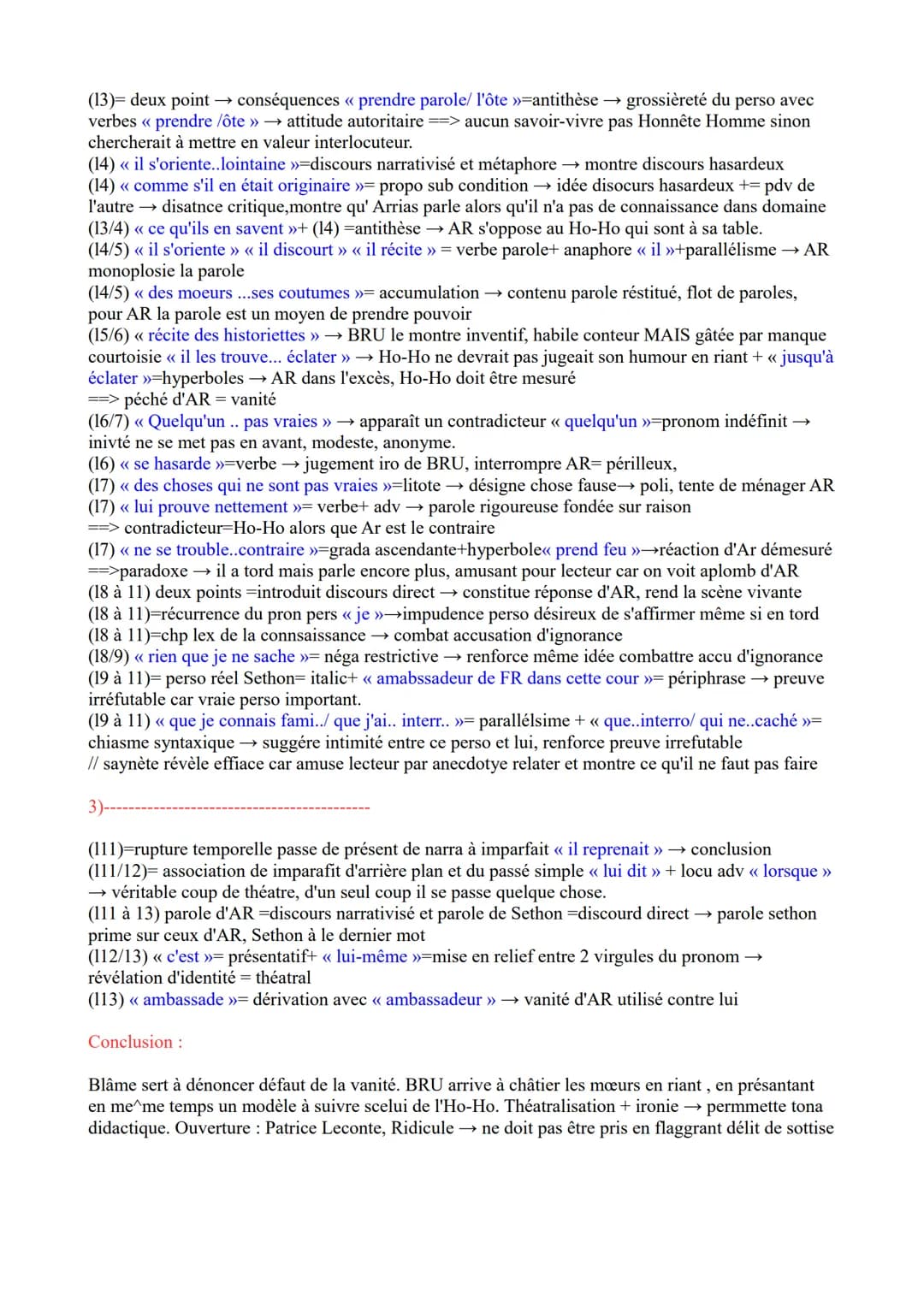 OEUVRE INTEGRALE: La Bruyère, Les Caractères
OBJET D'ETUDE : Les Caractères, Arrias
INTITULE DU PARCOURS: La Comédie social
Introduction :
A