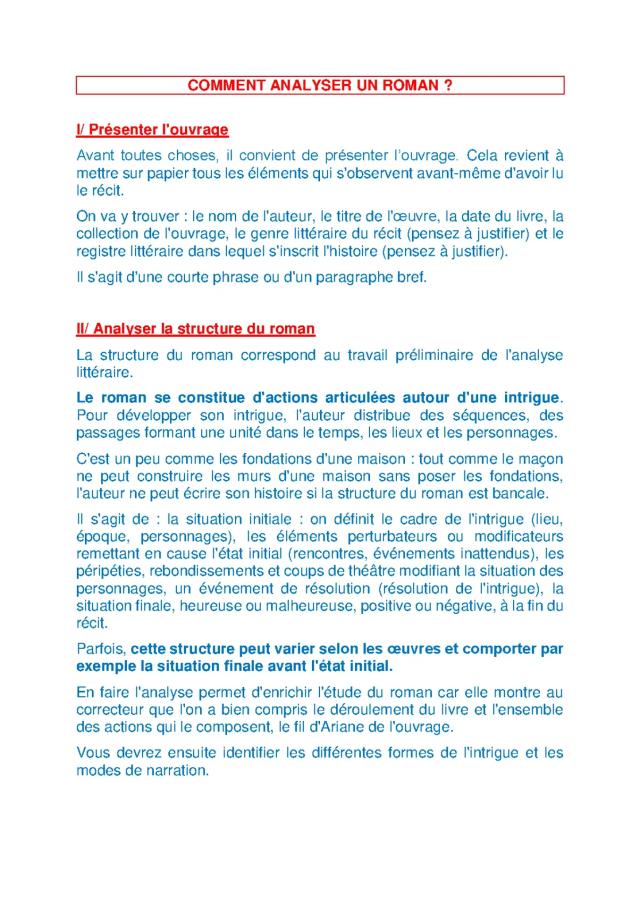 Know Comment étudier un roman thumbnail