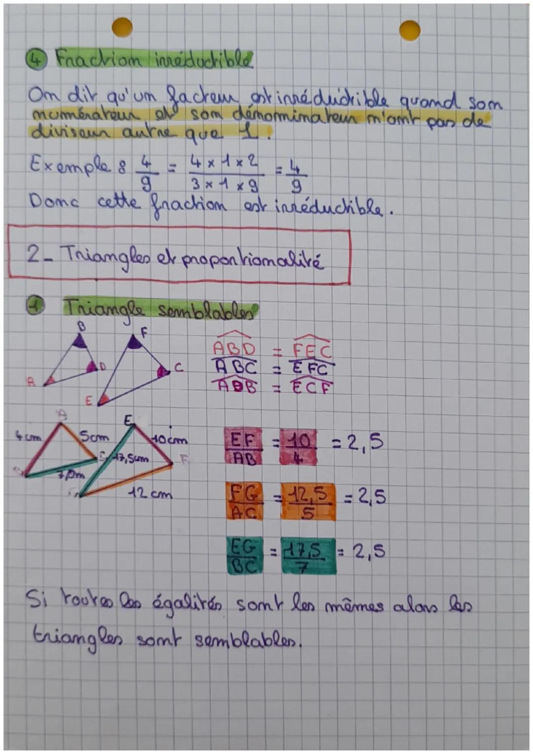 MATHS
1_ Arithmétique
Divisibilités
÷2: Se termine par 0, 24,68
= 5: Se termine par O ou 5
÷3: Si 3 est la somme. Som chiffre est divisible 