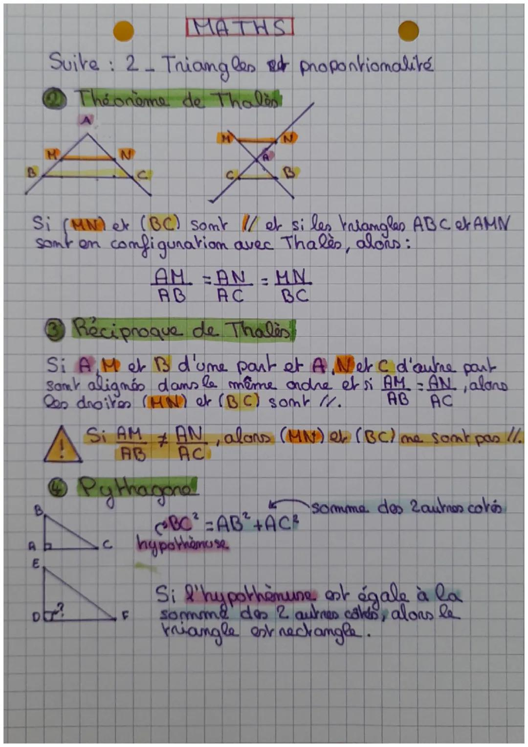 MATHS
1_ Arithmétique
Divisibilités
÷2: Se termine par 0, 24,68
= 5: Se termine par O ou 5
÷3: Si 3 est la somme. Som chiffre est divisible 