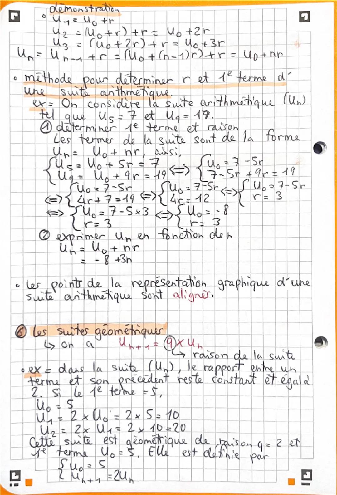 L
Chapitre 2: Suites numériques
④ vocabulaire
9
6
Une suite numérique y est une fonction
definie sur IN, qui a tout entier naturel
associe u