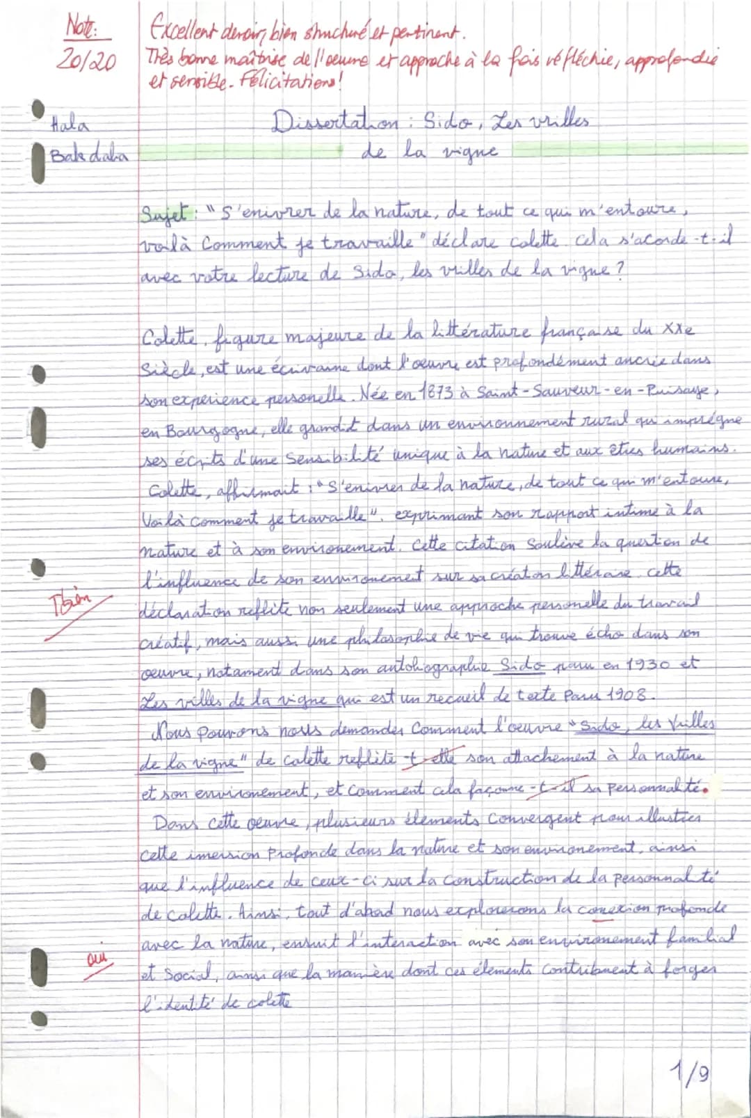 Note:
Excellent deren bien structure et pertinent.
20/20 This bome maîtrise de l'oemme et approche à la fois réfléchie, approfondie
Hala
Bak