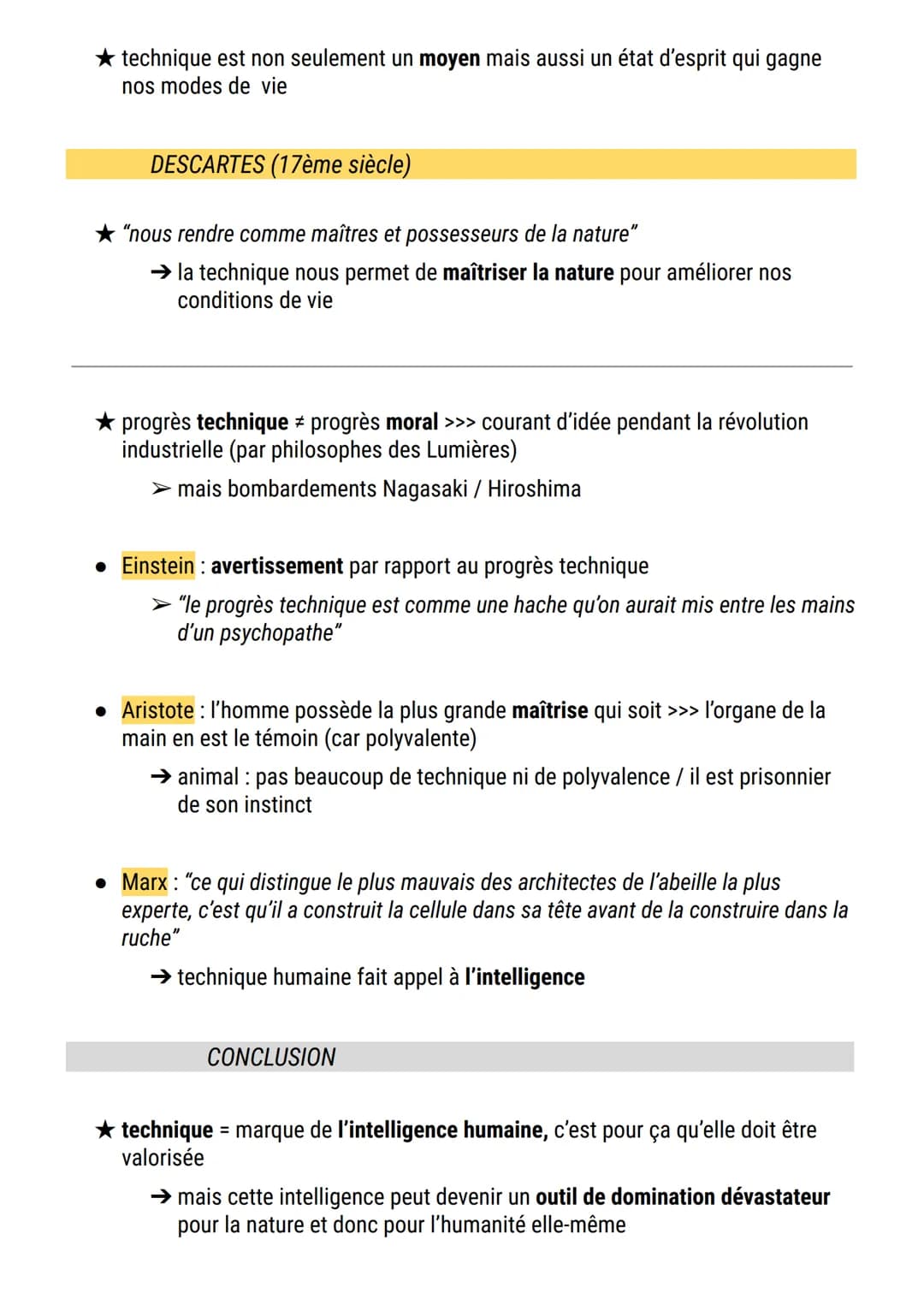 La technique
définition : savoir-faire permettant d'obtenir la résultat attendu / ensemble de
moyens qui permet de réaliser un but / applica