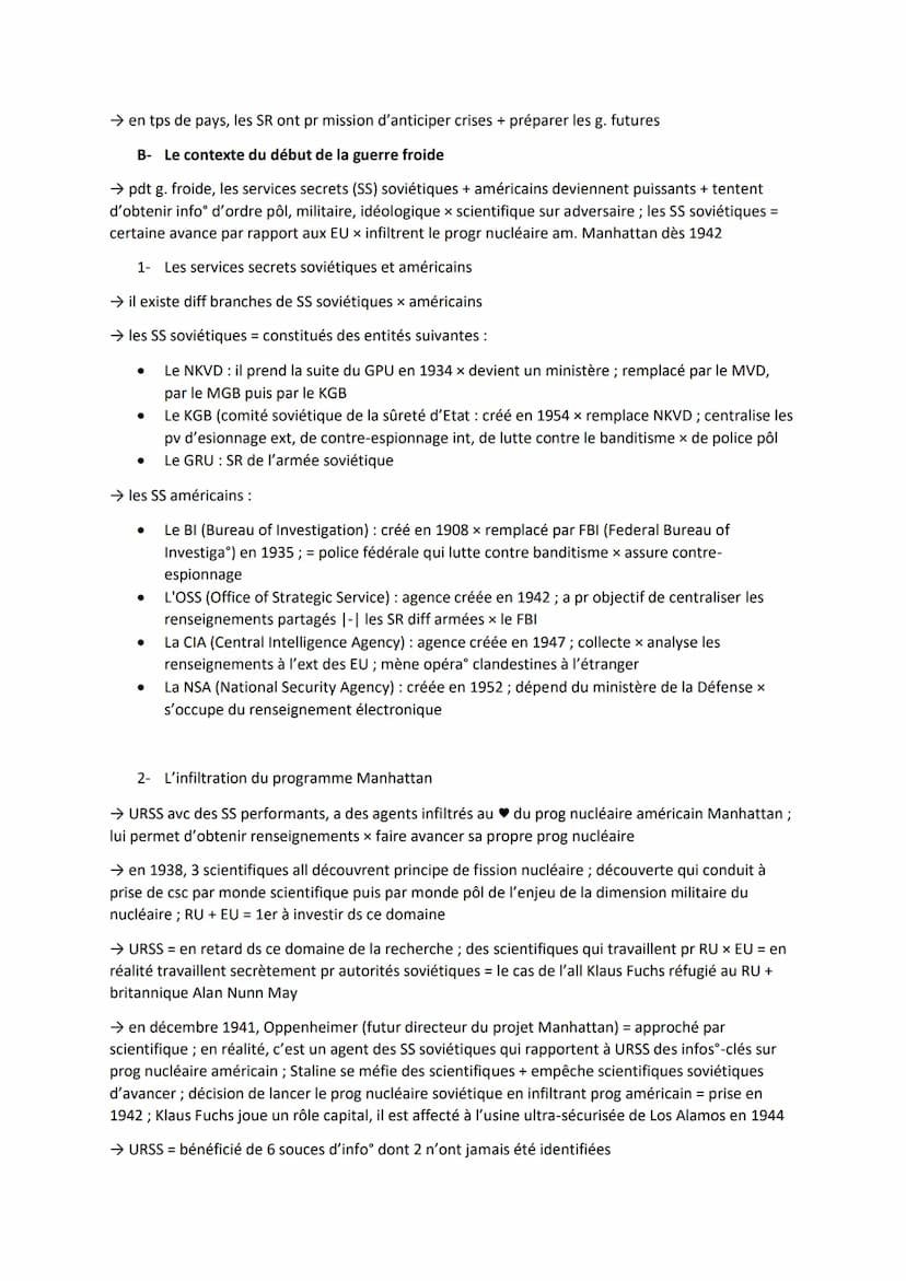 Thème 6 - L'enjeu de la connaissance
Axe 2 - La connaissance, enjeu politique et enjeu géopolitique
Introduction
→ connaissance = enjeu impo