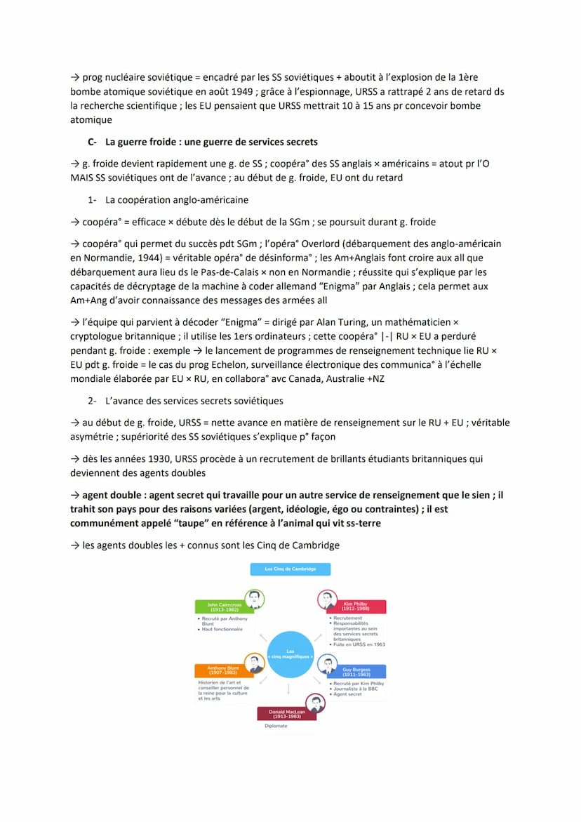 Thème 6 - L'enjeu de la connaissance
Axe 2 - La connaissance, enjeu politique et enjeu géopolitique
Introduction
→ connaissance = enjeu impo