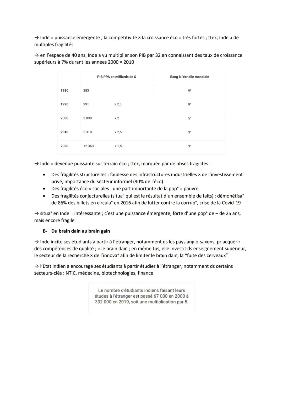 Thème 6 - L'enjeu de la connaissance
Axe 2 - La connaissance, enjeu politique et enjeu géopolitique
Introduction
→ connaissance = enjeu impo
