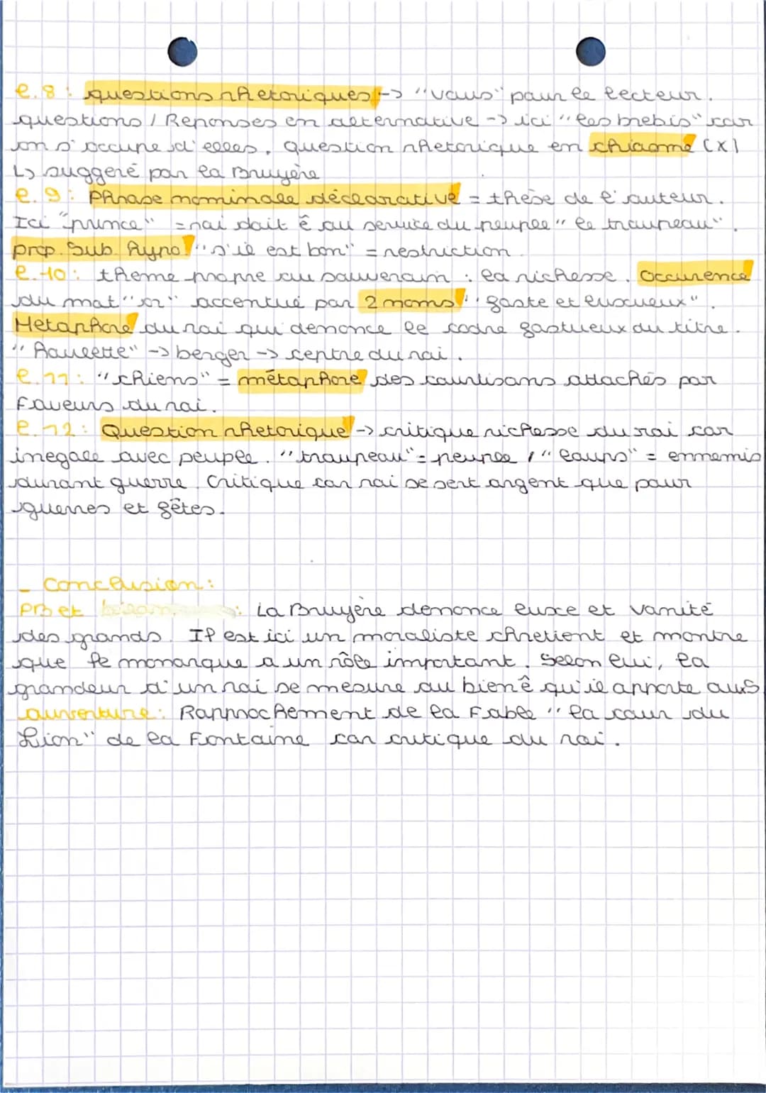 BAC
2
FR
LITTERATUR >>>
•
Texte 3: Remarque 29: Les caractères
Jean de la Bruyère
_Introduction:
auteur: Jean de la Bruyère / moraliste / XV